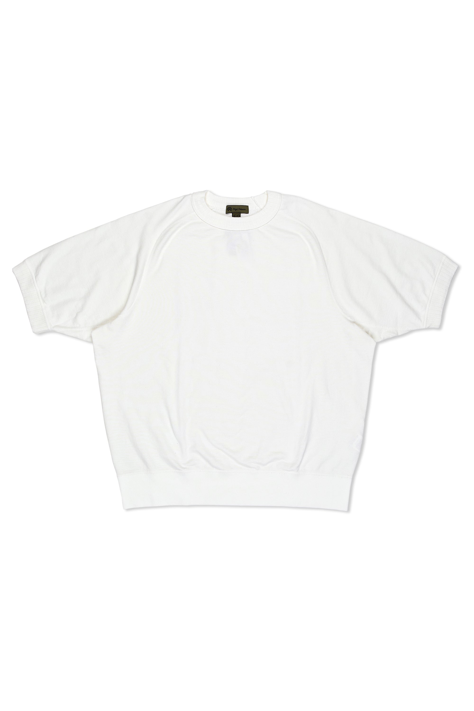 Nigel Cabourn Off White Short Sleeve Sweat Shirt