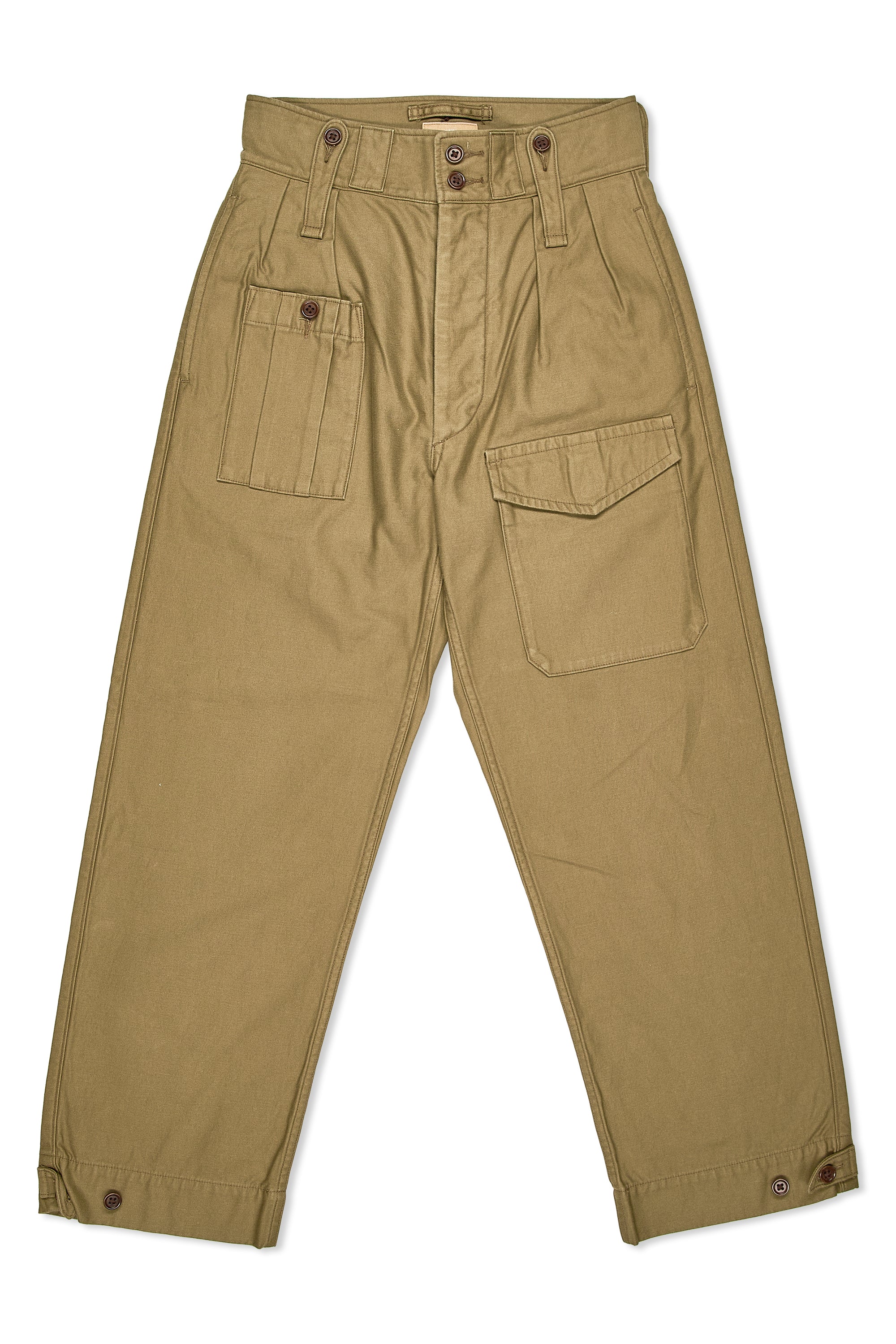 Nigel Cabourn Ladies Khaki Classic British Army Pants