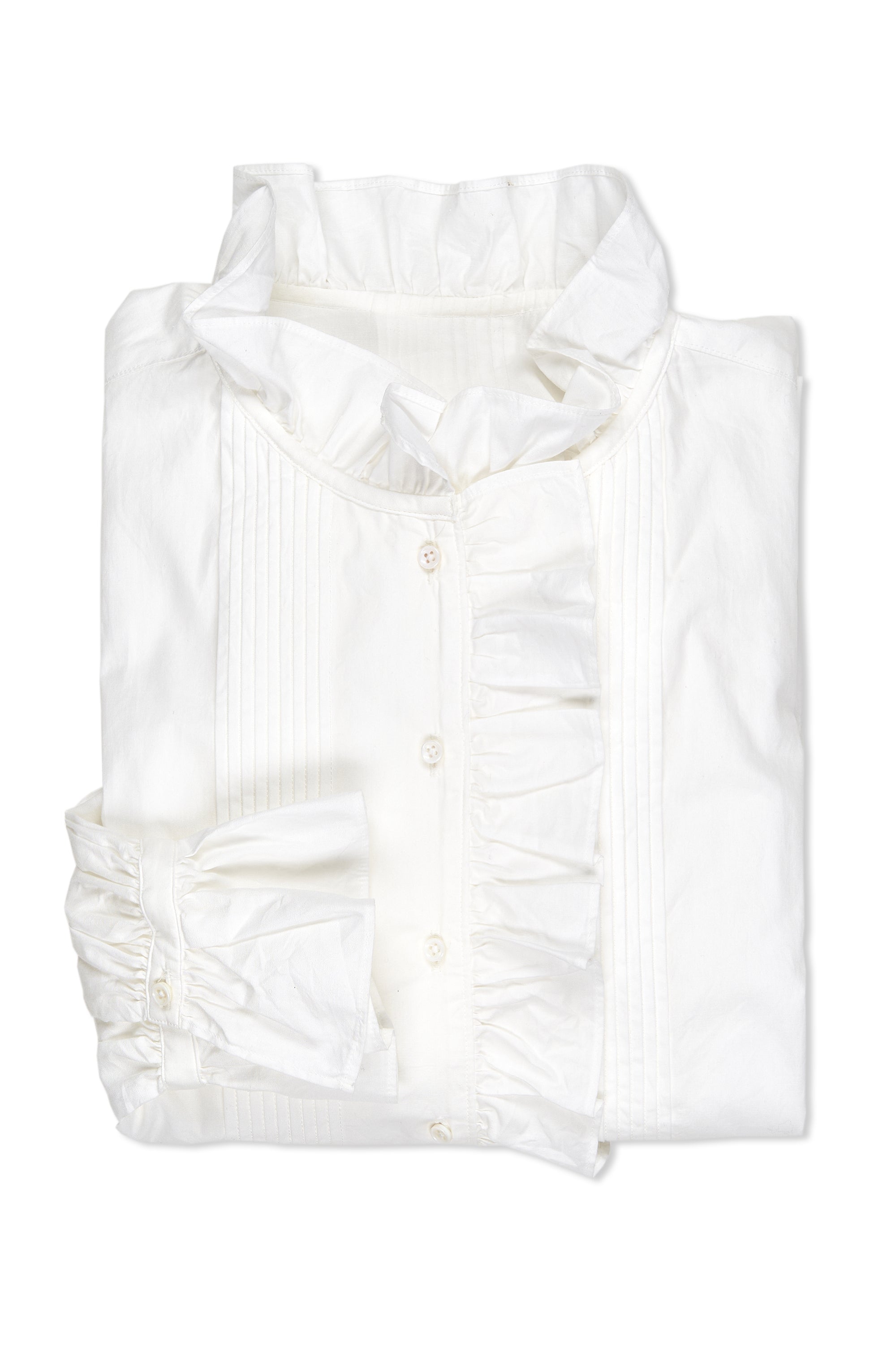 Nigel Cabourn Ladies Gather Collar Blouse