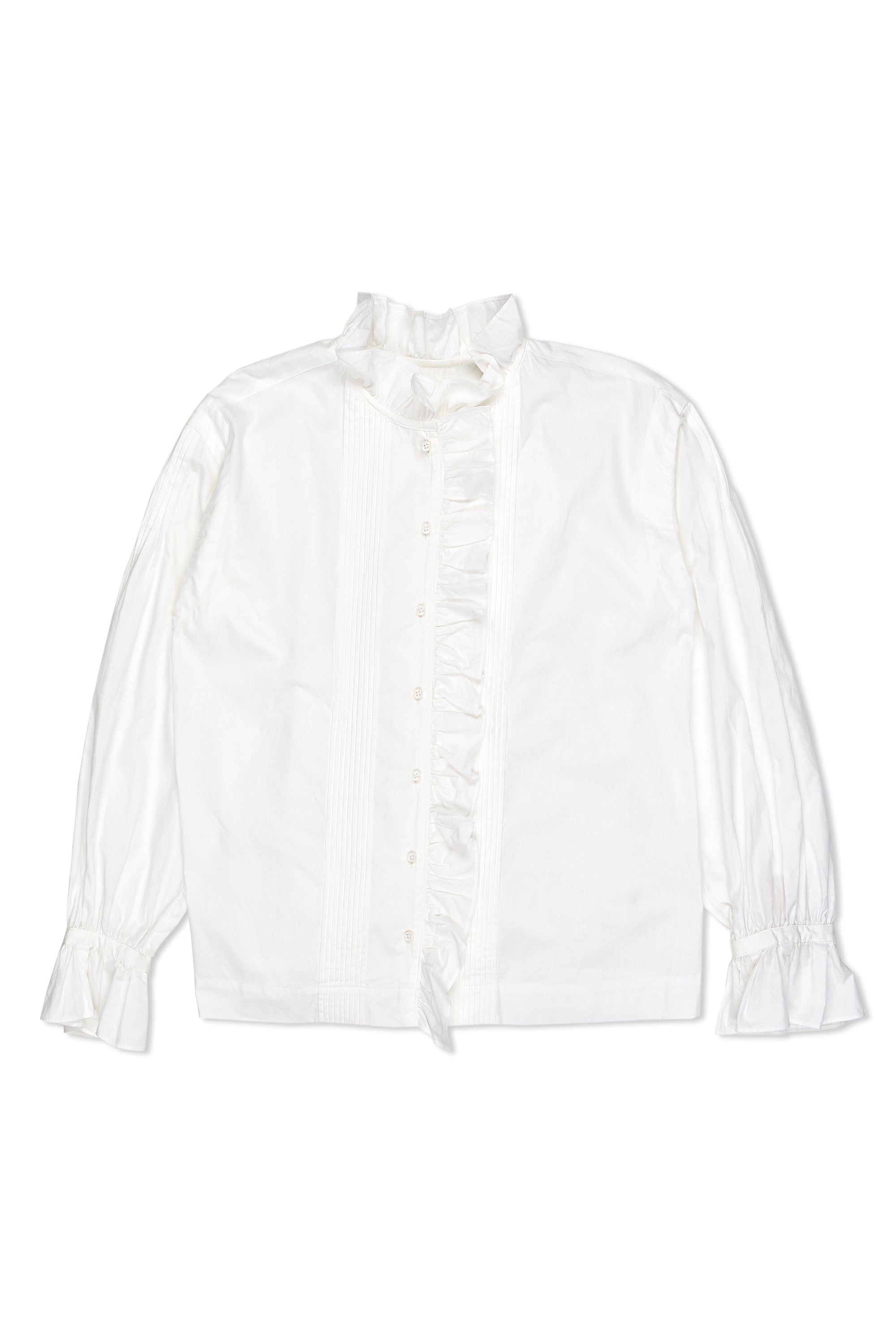 Nigel Cabourn Ladies Gather Collar Blouse