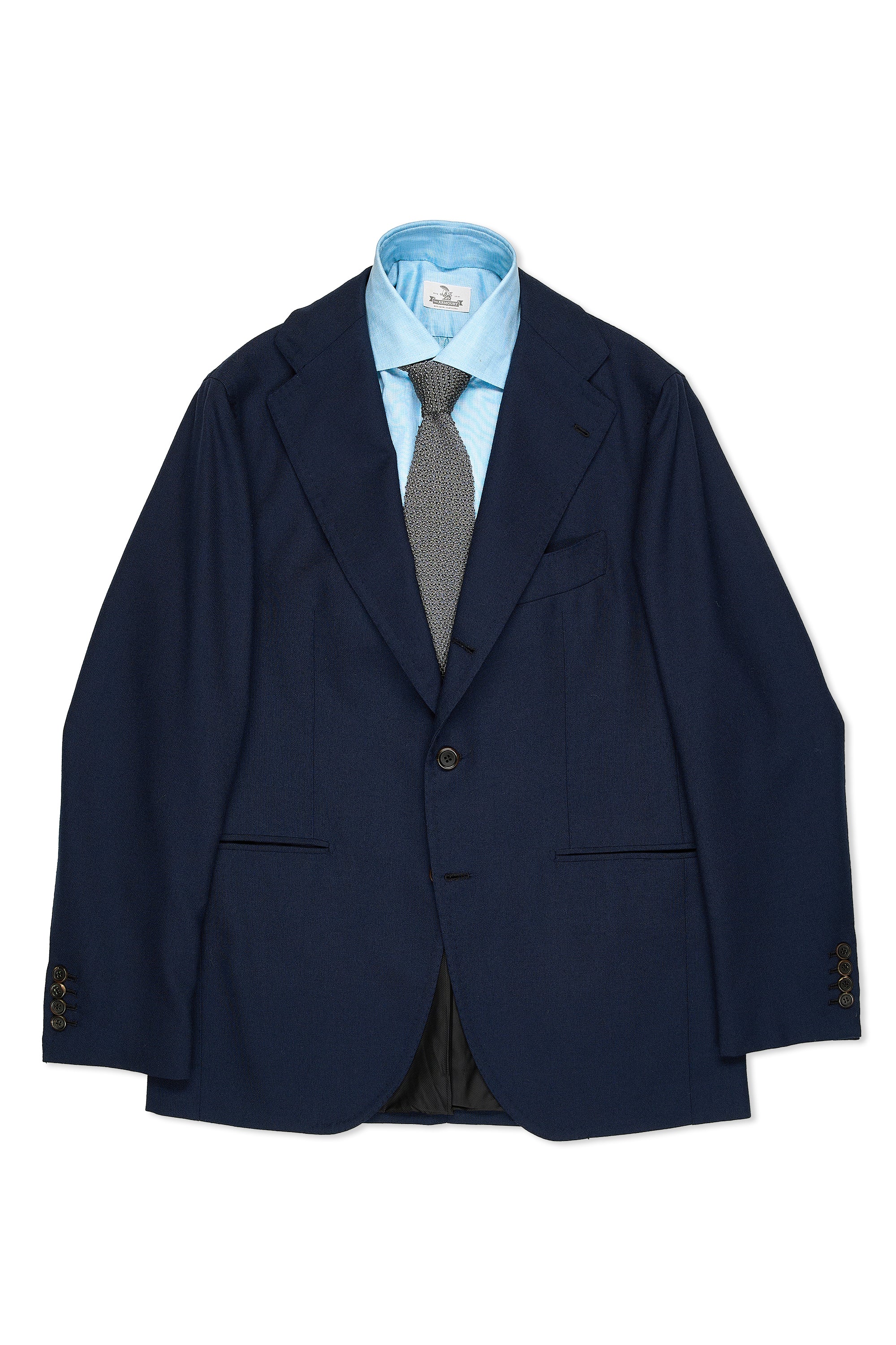Orazio Luciano Navy Wool Sport Coat