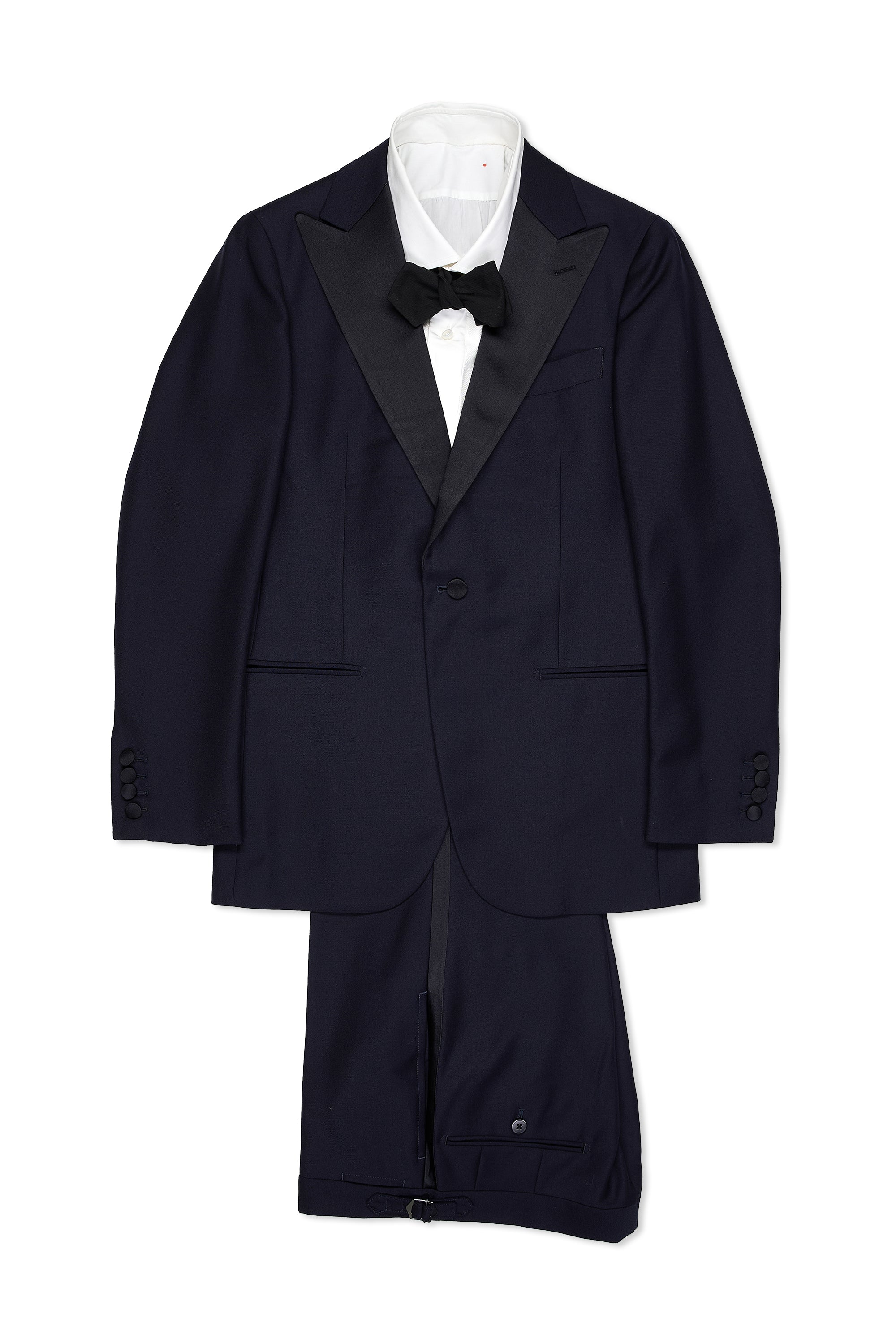 United Arrows Midnight Navy Wool/Mohair Tuxedo