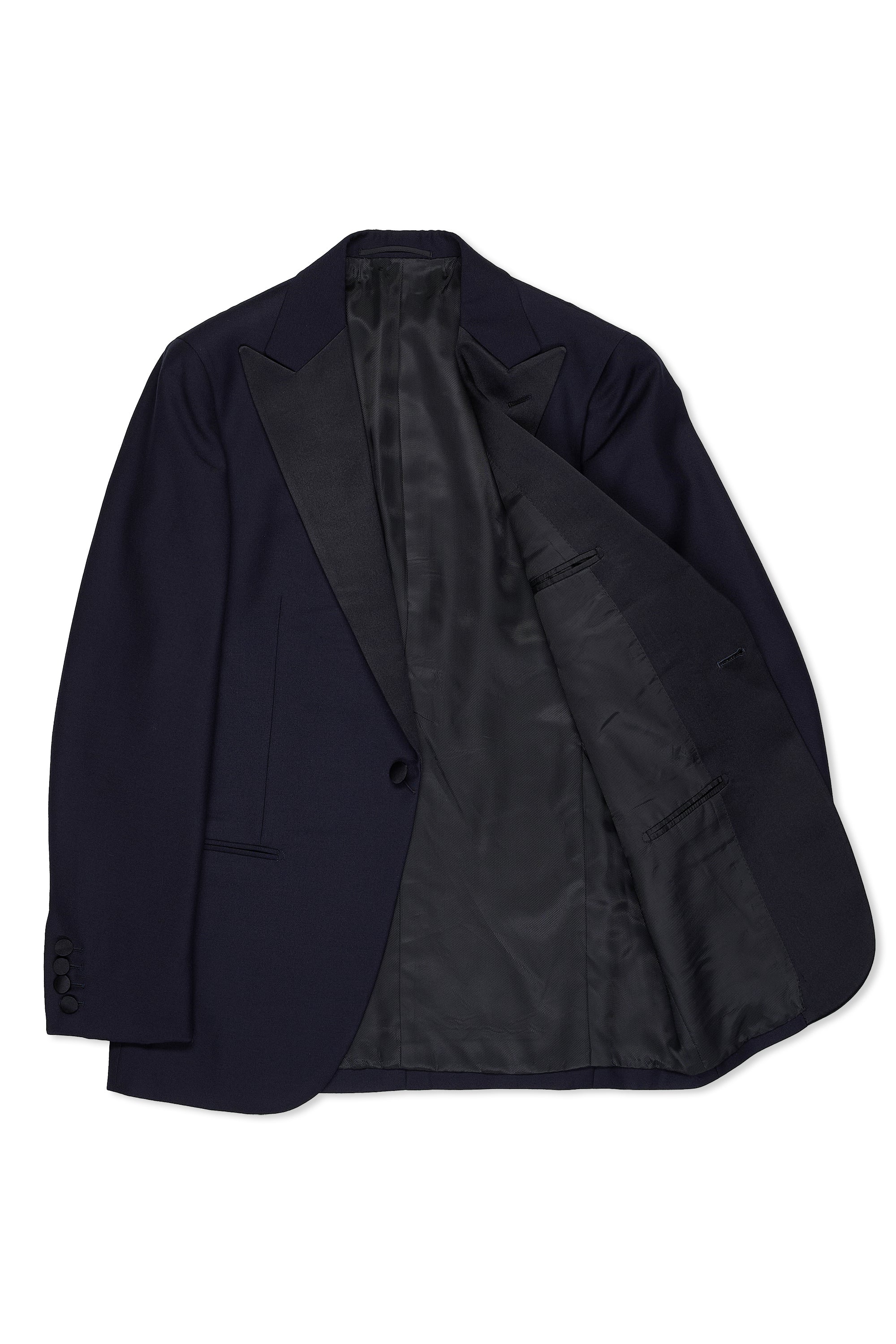 United Arrows Midnight Navy Wool/Mohair Tuxedo