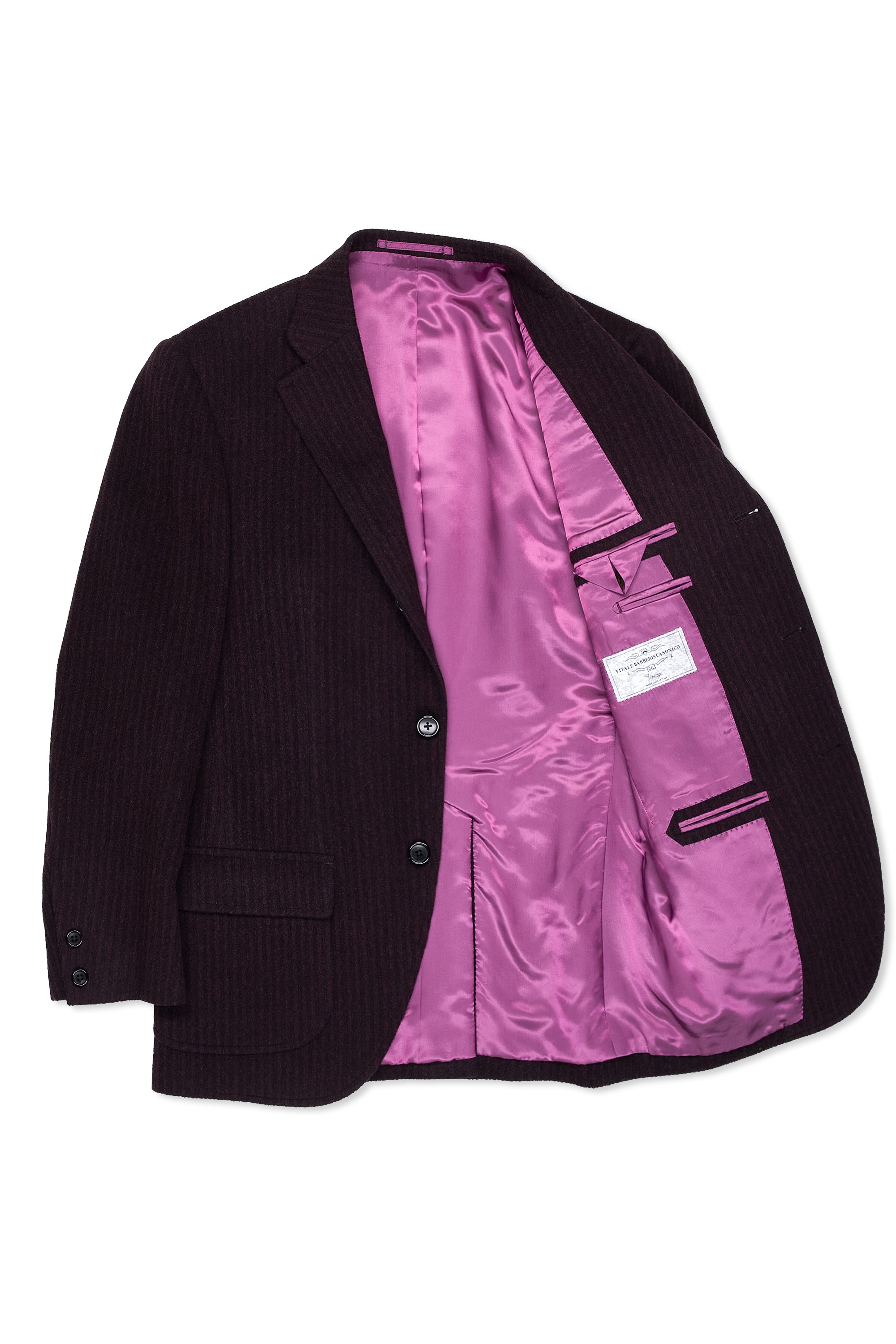 Sarto Plum Wool Corduroy Sport Coat MTM