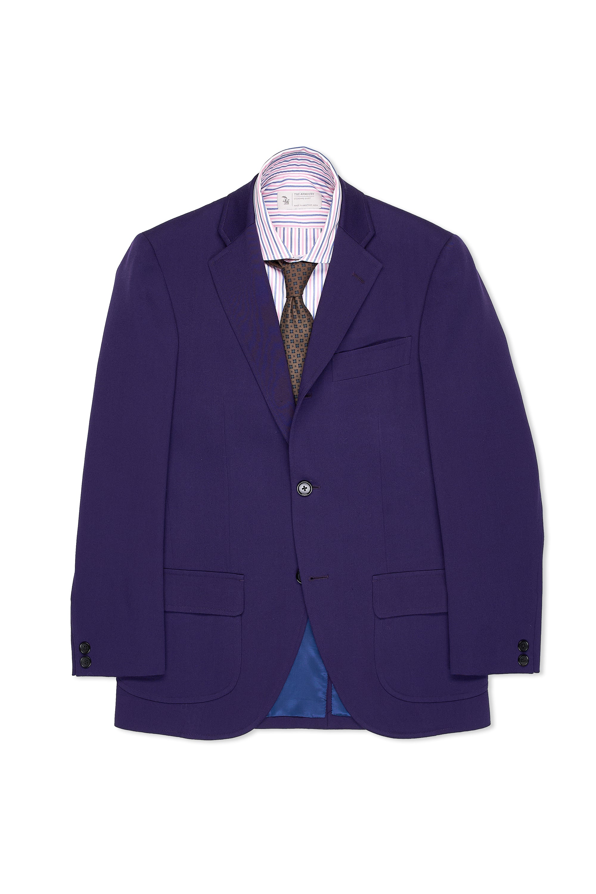 Sarto Purple Wool Sport Coat MTM