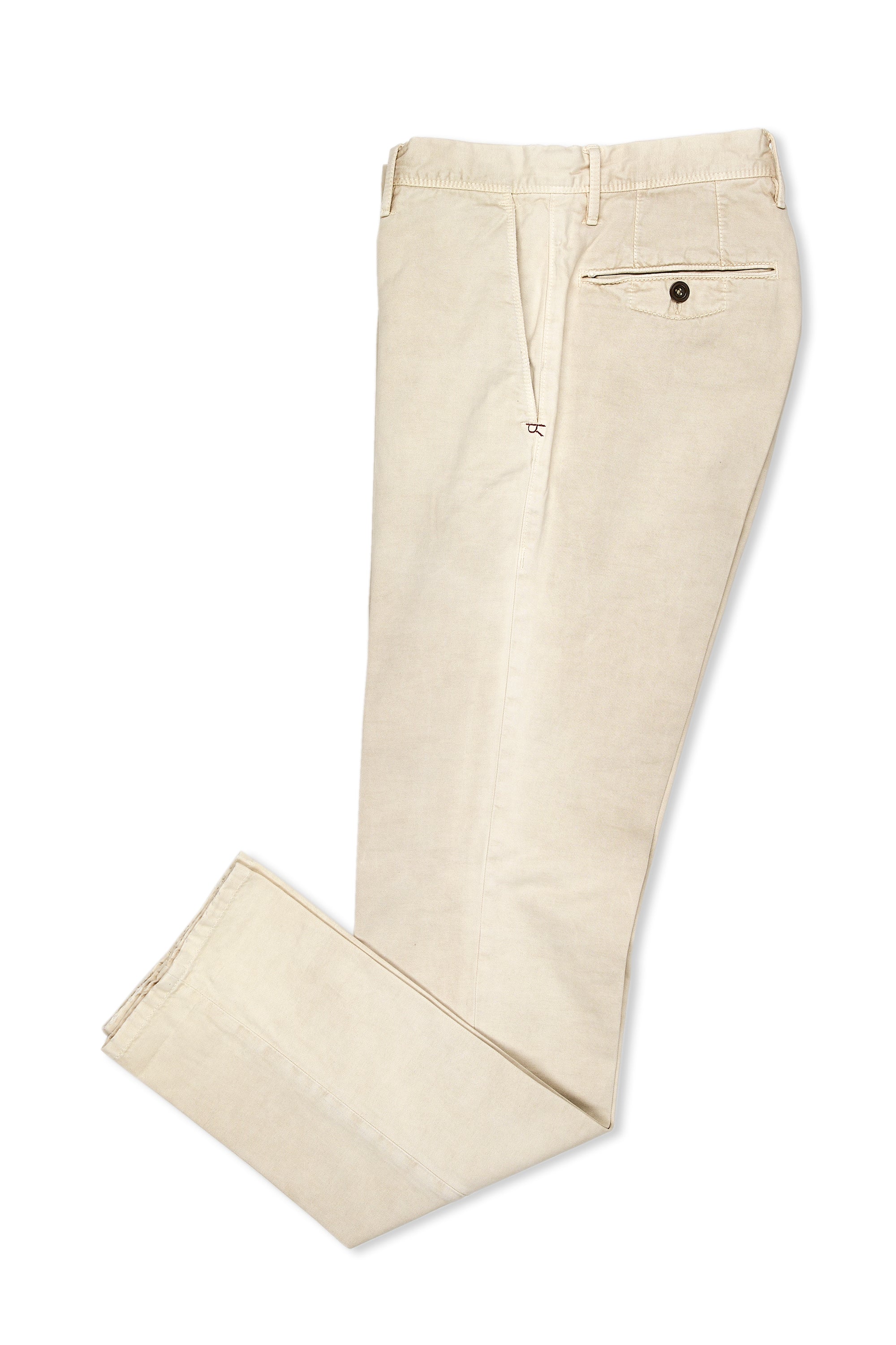 Incotex Beige Cotton Trousers