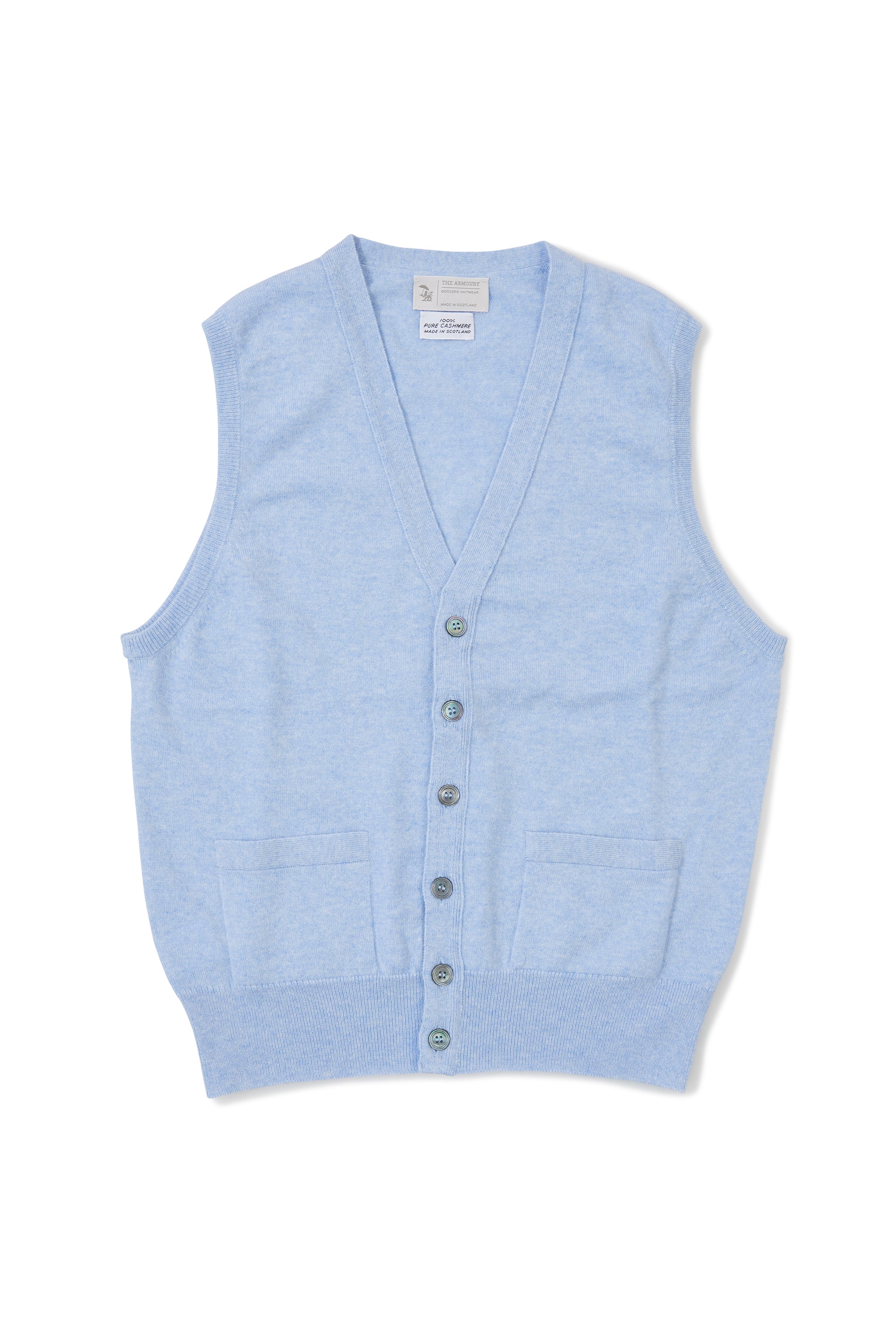 The Armoury Atollo Cashmere Sleeveless Cardigan