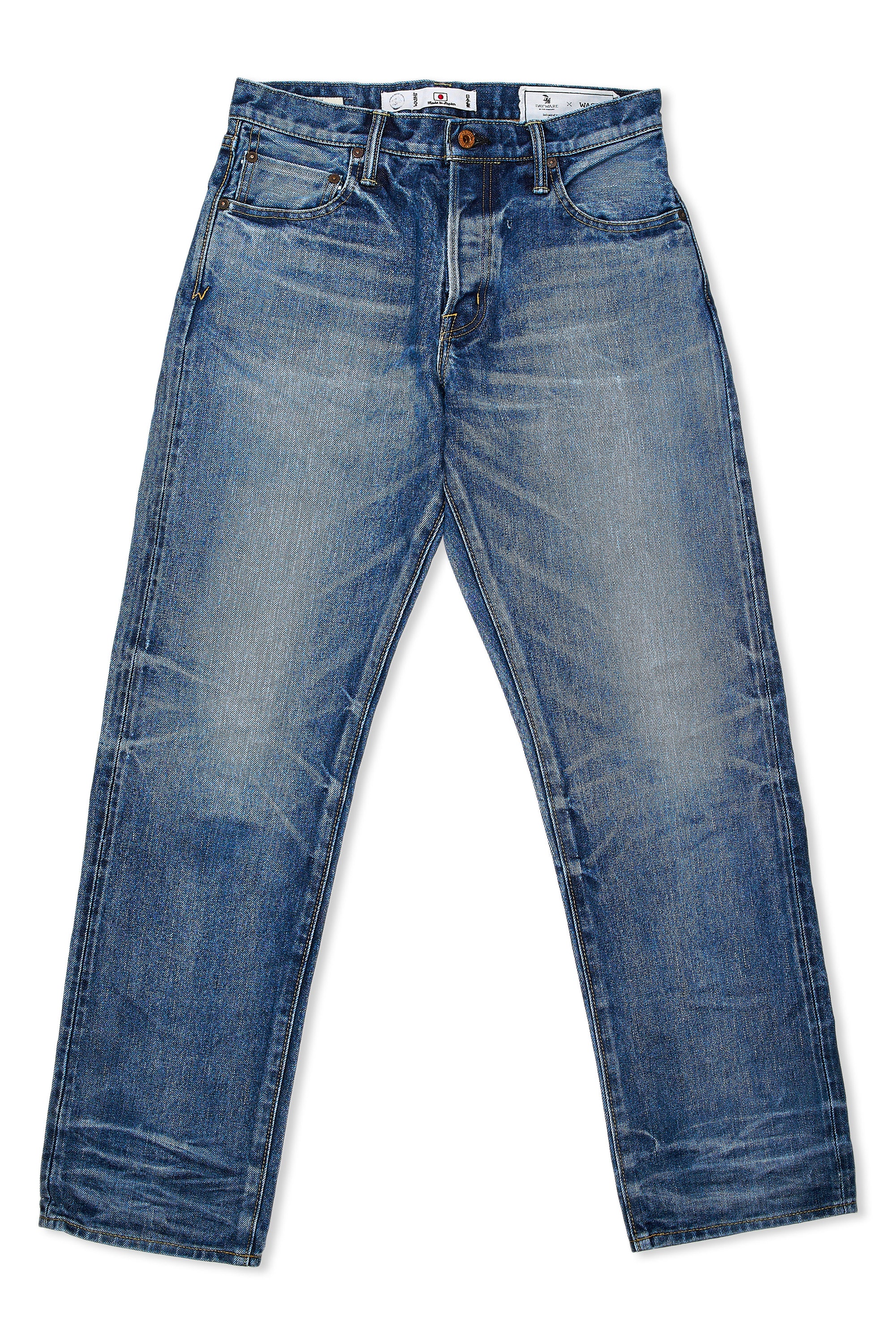 Washi Jeans X The Armoury No. 6 Medium Washed Japanese Paper Denim Jeans