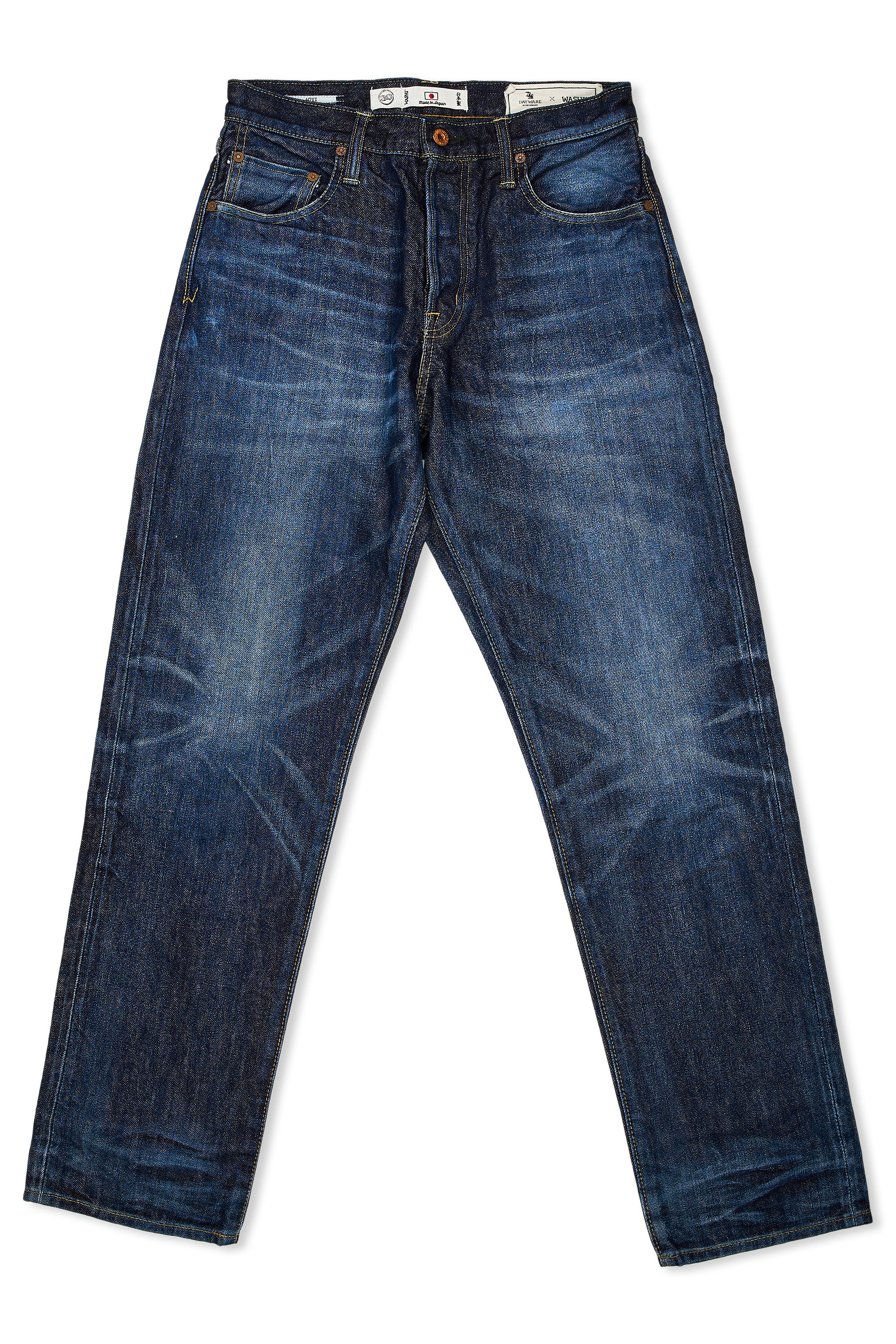 Washi Jeans X The Armoury No. 6 Dark Washed Japanese Paper Denim Jeans