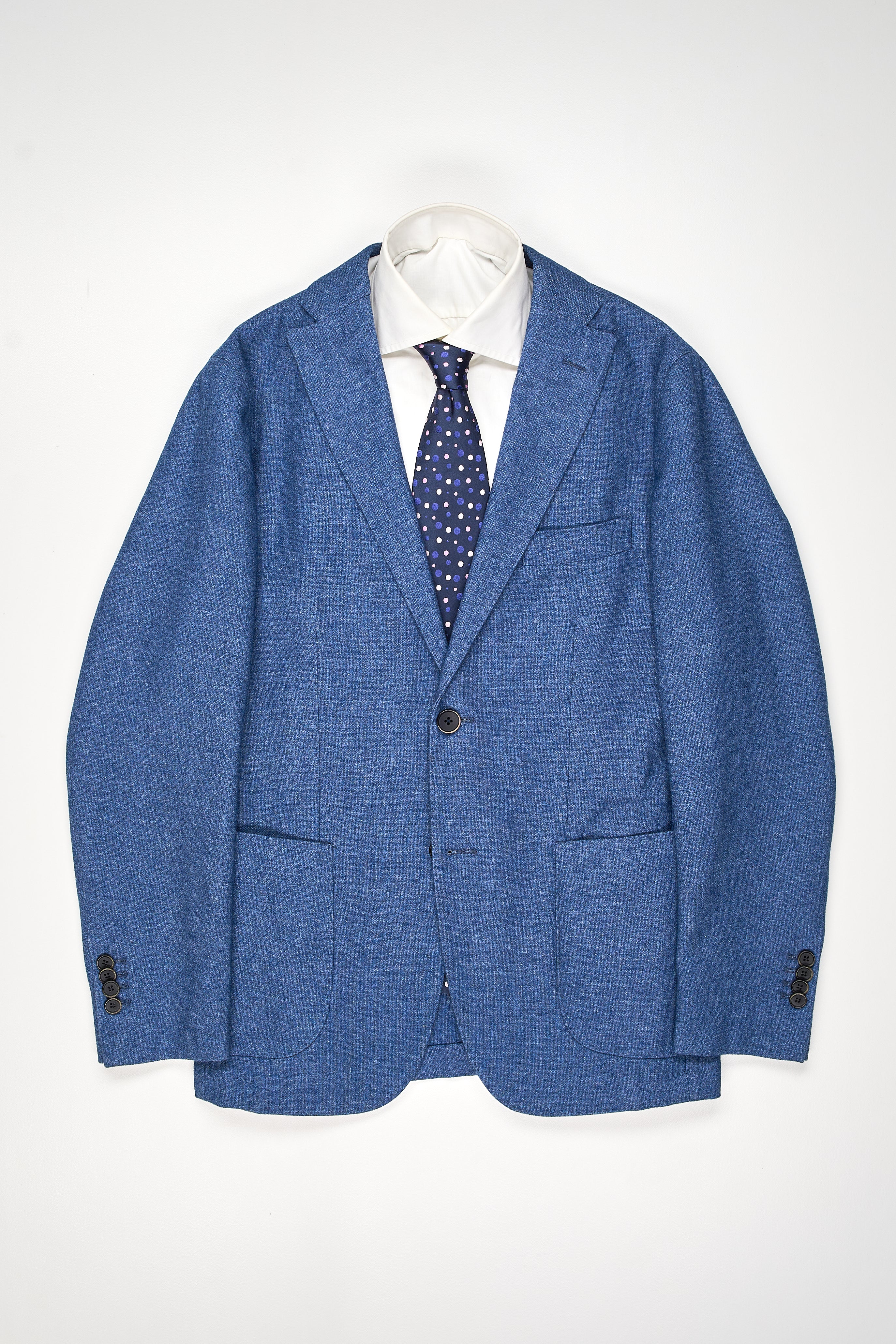 Benaco & Fontana Light Blue Wool Sport Coat