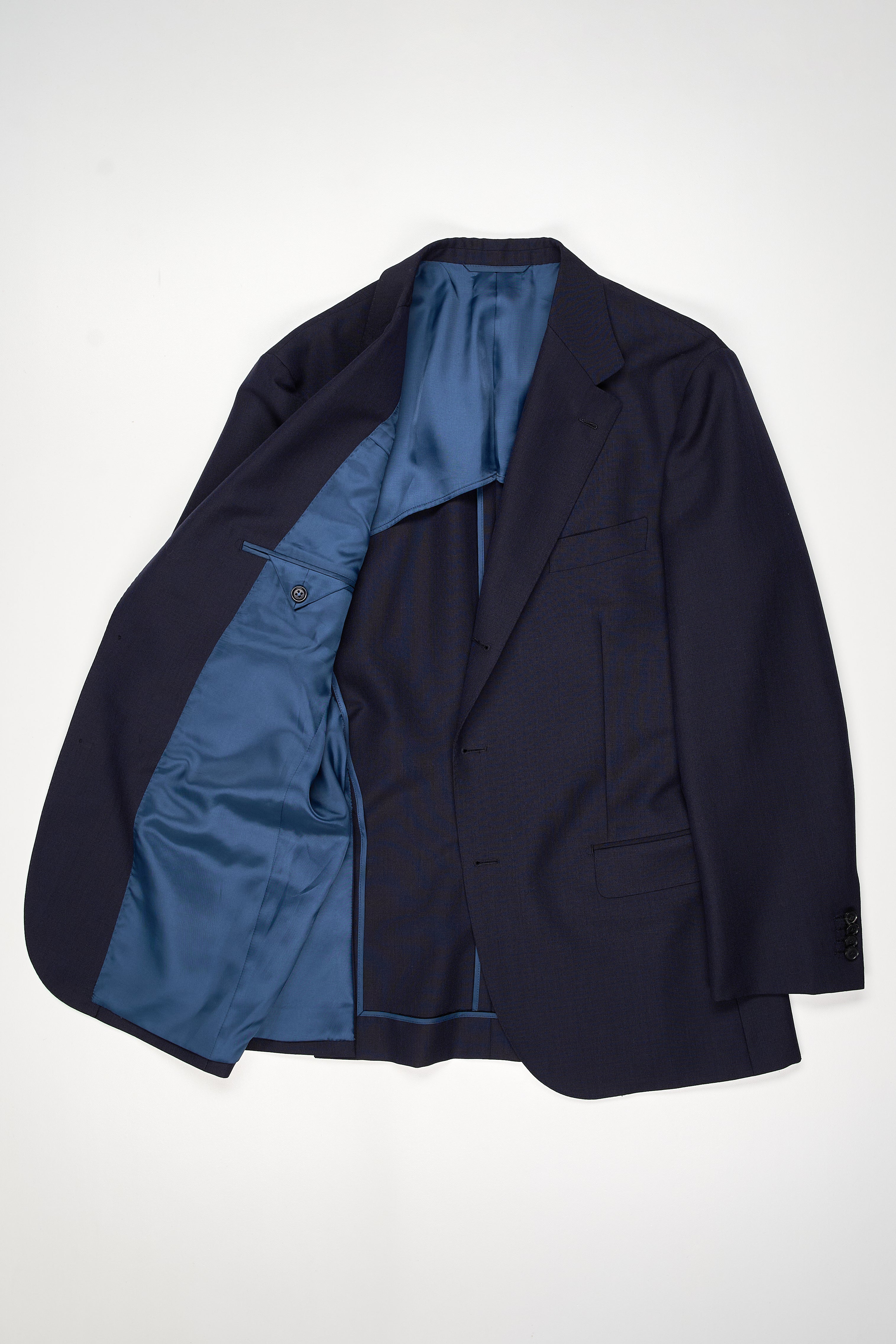 Sarto Navy Wool/Mohair Suit