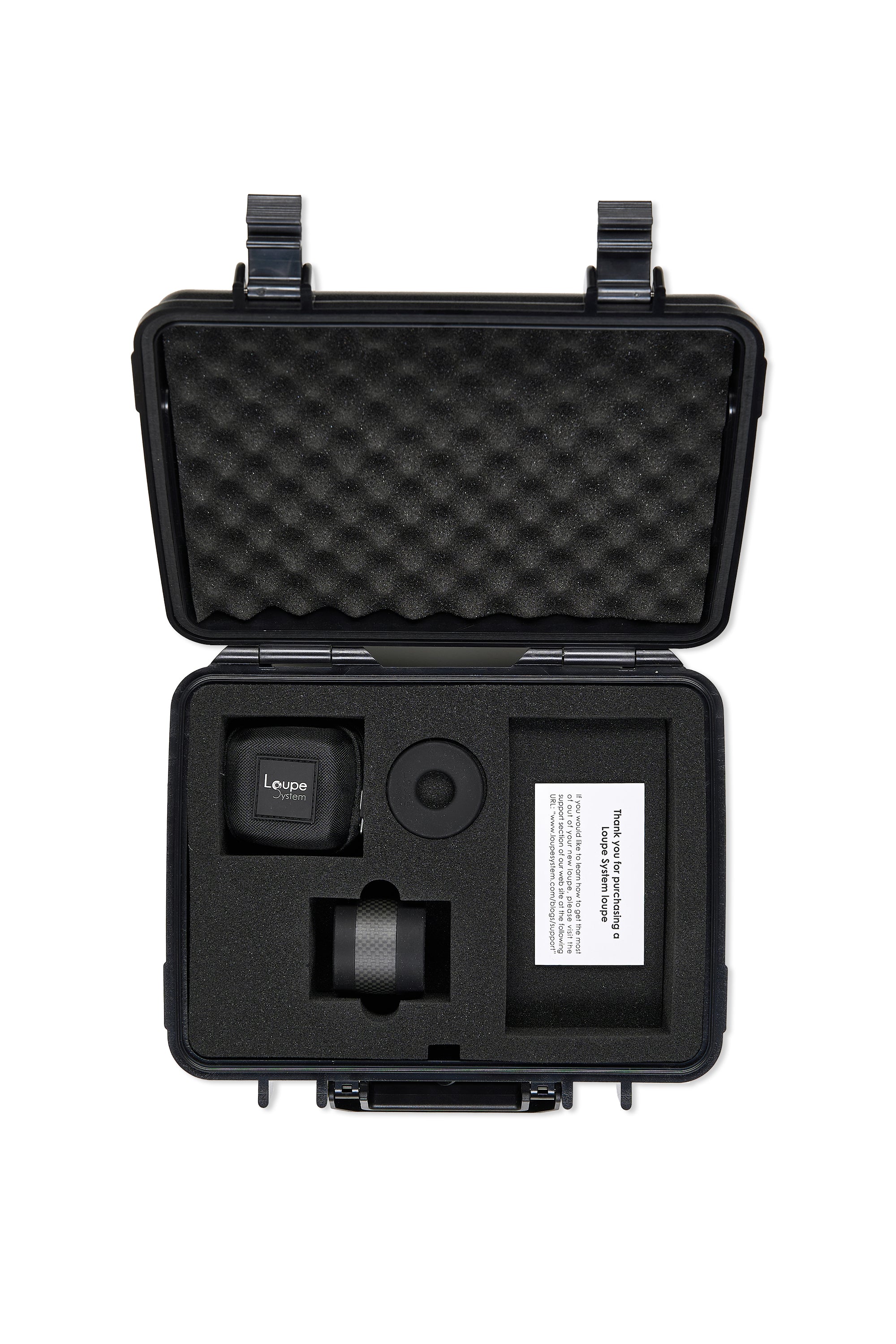 Loupe System 03-KCMK Matte Carbon 10x Loupe