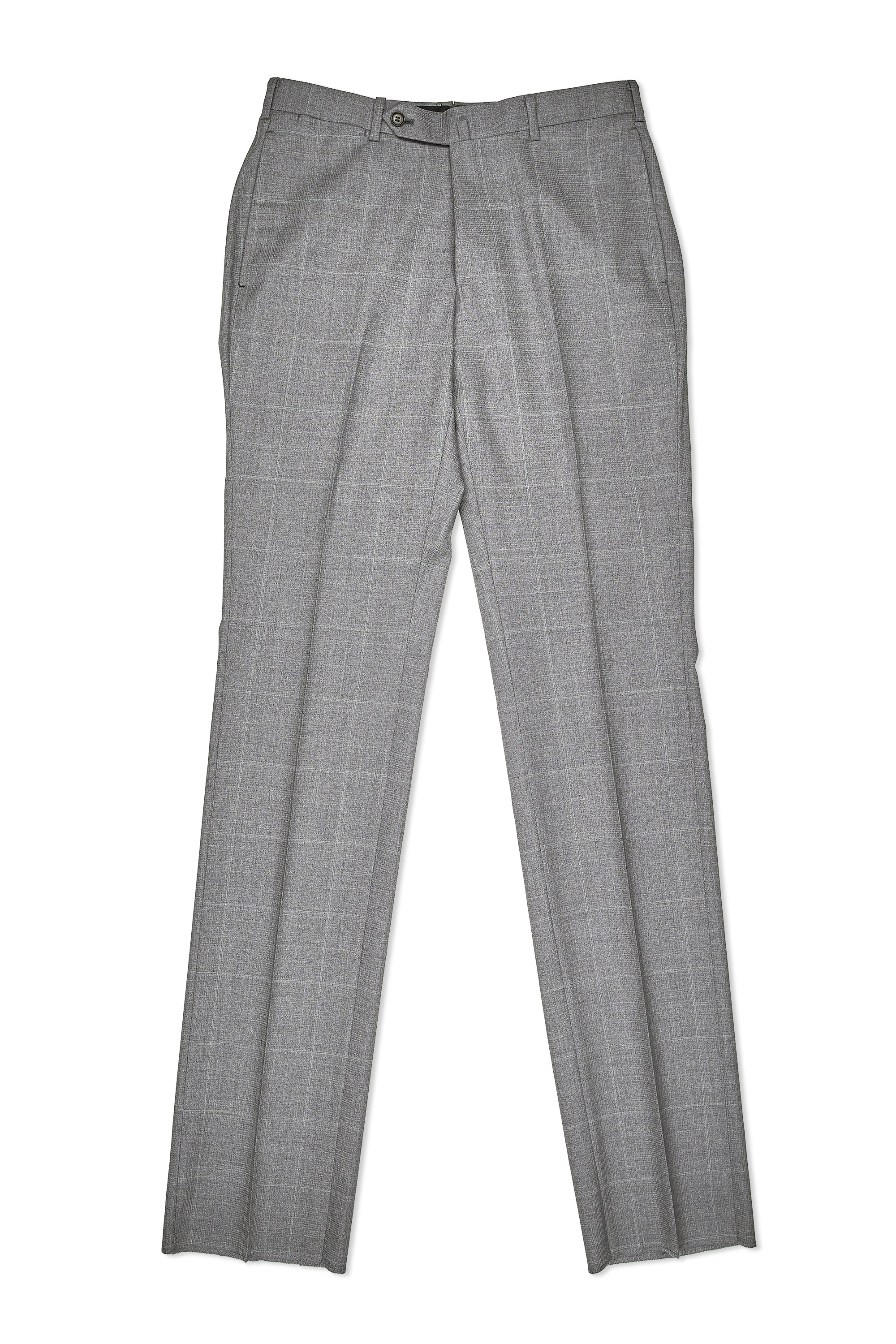 The Armoury by Ring Jacket Model 1 Grey with Mint Windowpane Wool Suit