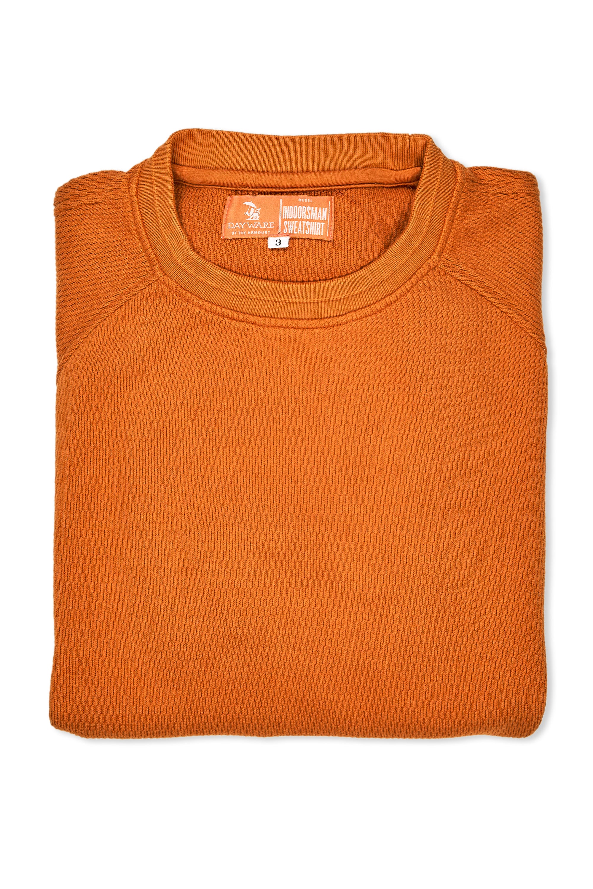 The Armoury Orange Cotton Indoorsman Sweatshirt