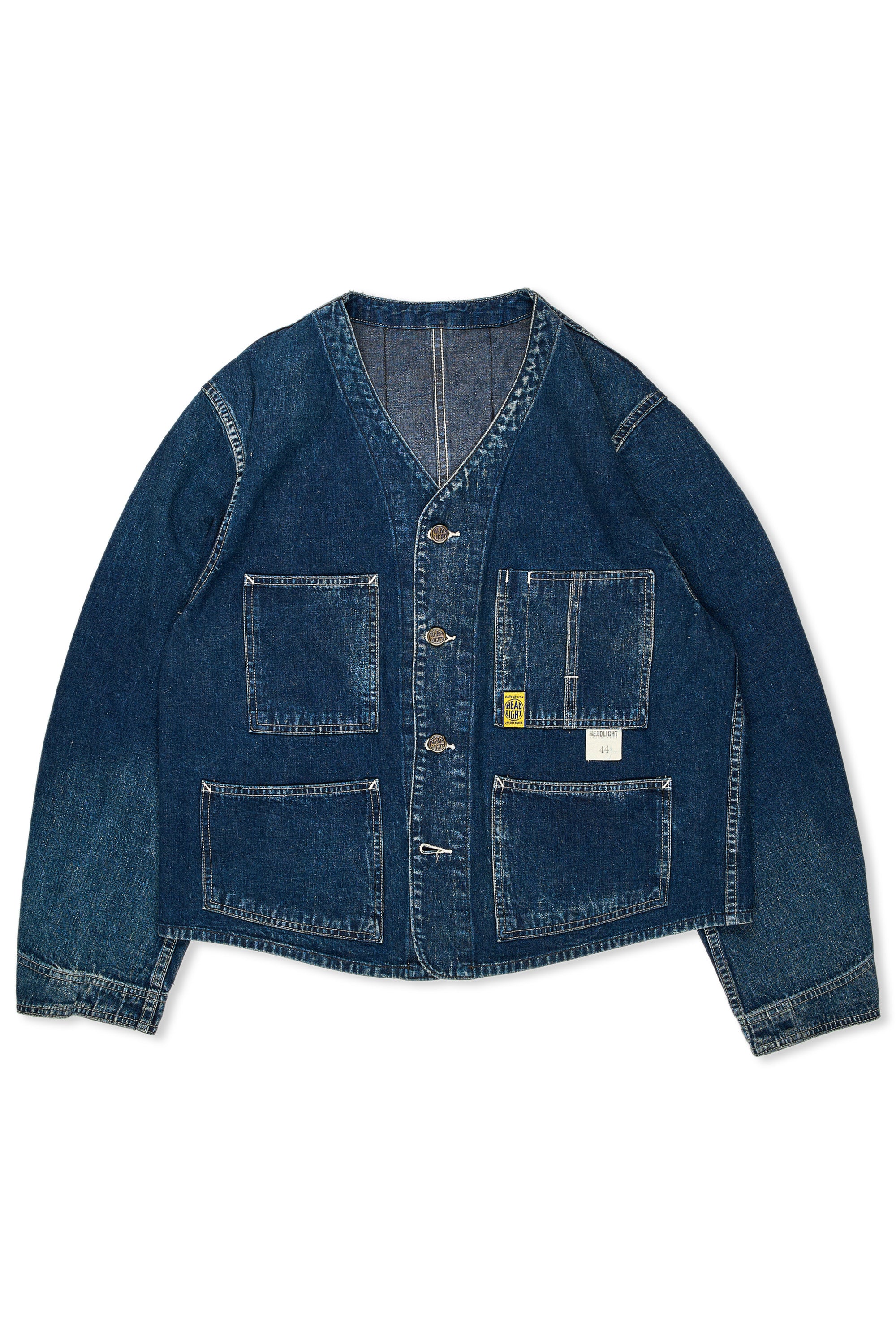 New Manual NM015 Head Indigo Light Engineer Jacket