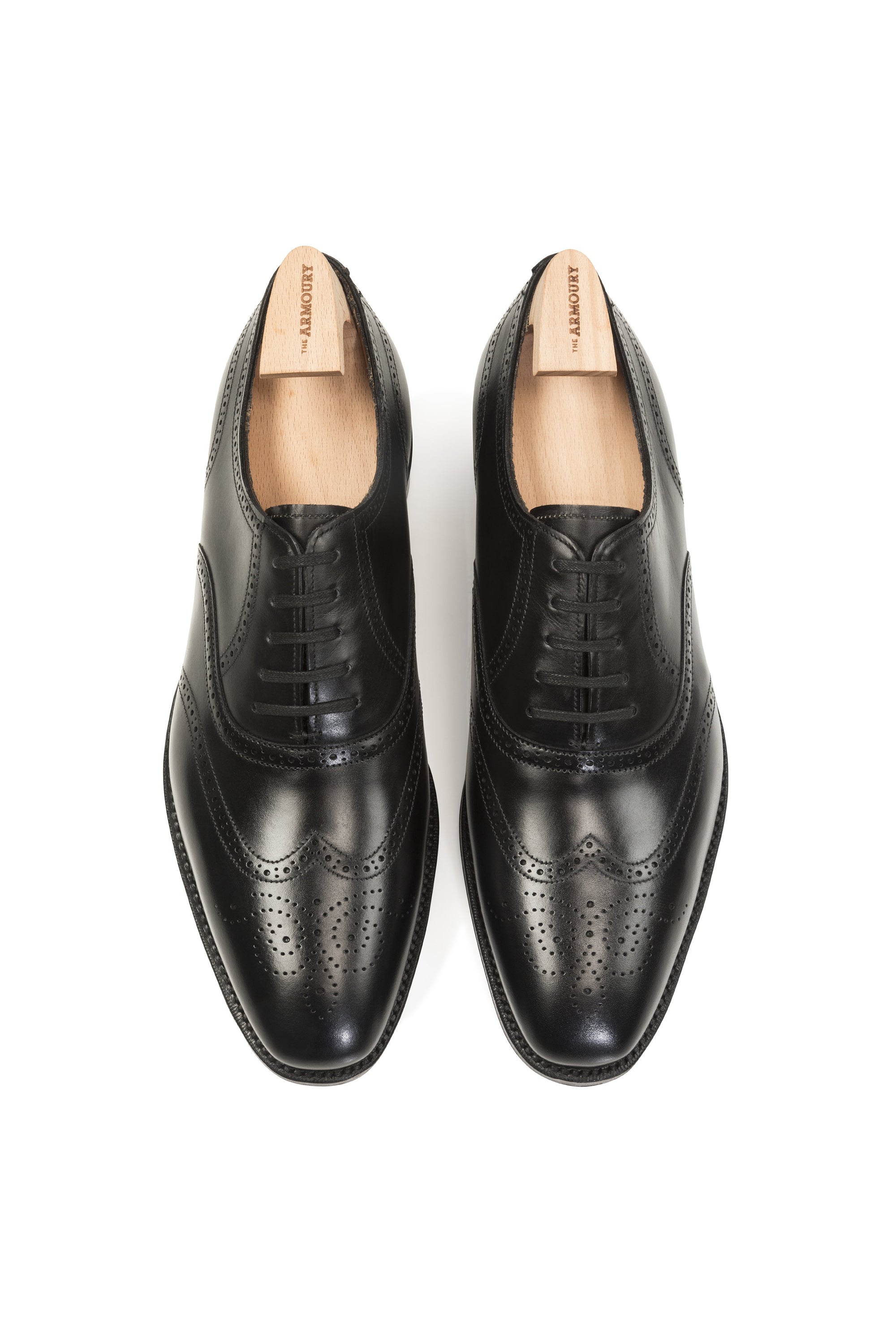 The Armoury Hajime 100355 Gloucester Black Calf Oxford Shoes *factory seconds*