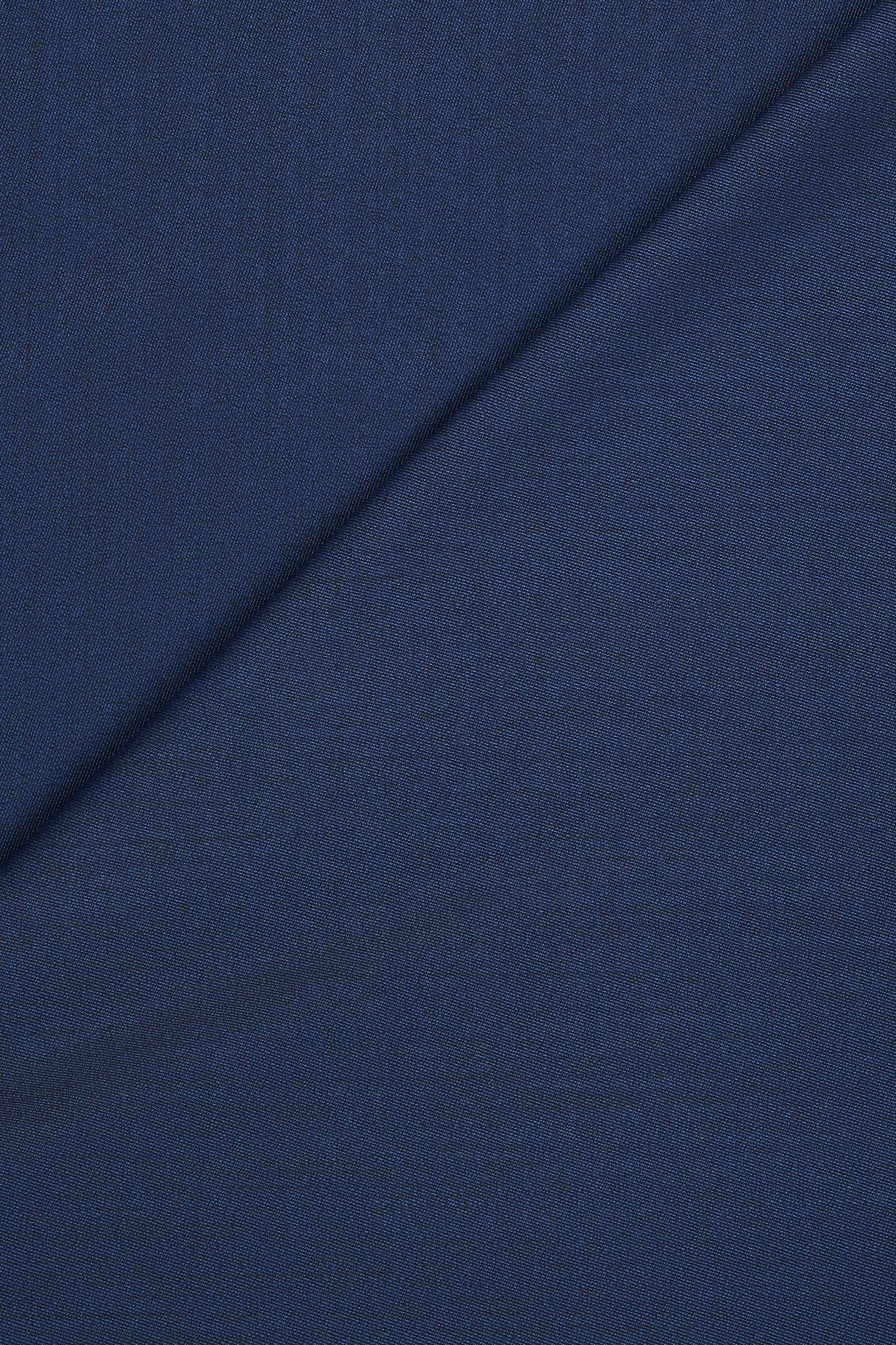 Drapers by Vitale Barberis Canonico Blue Twill Wool Cloth - 1.7m