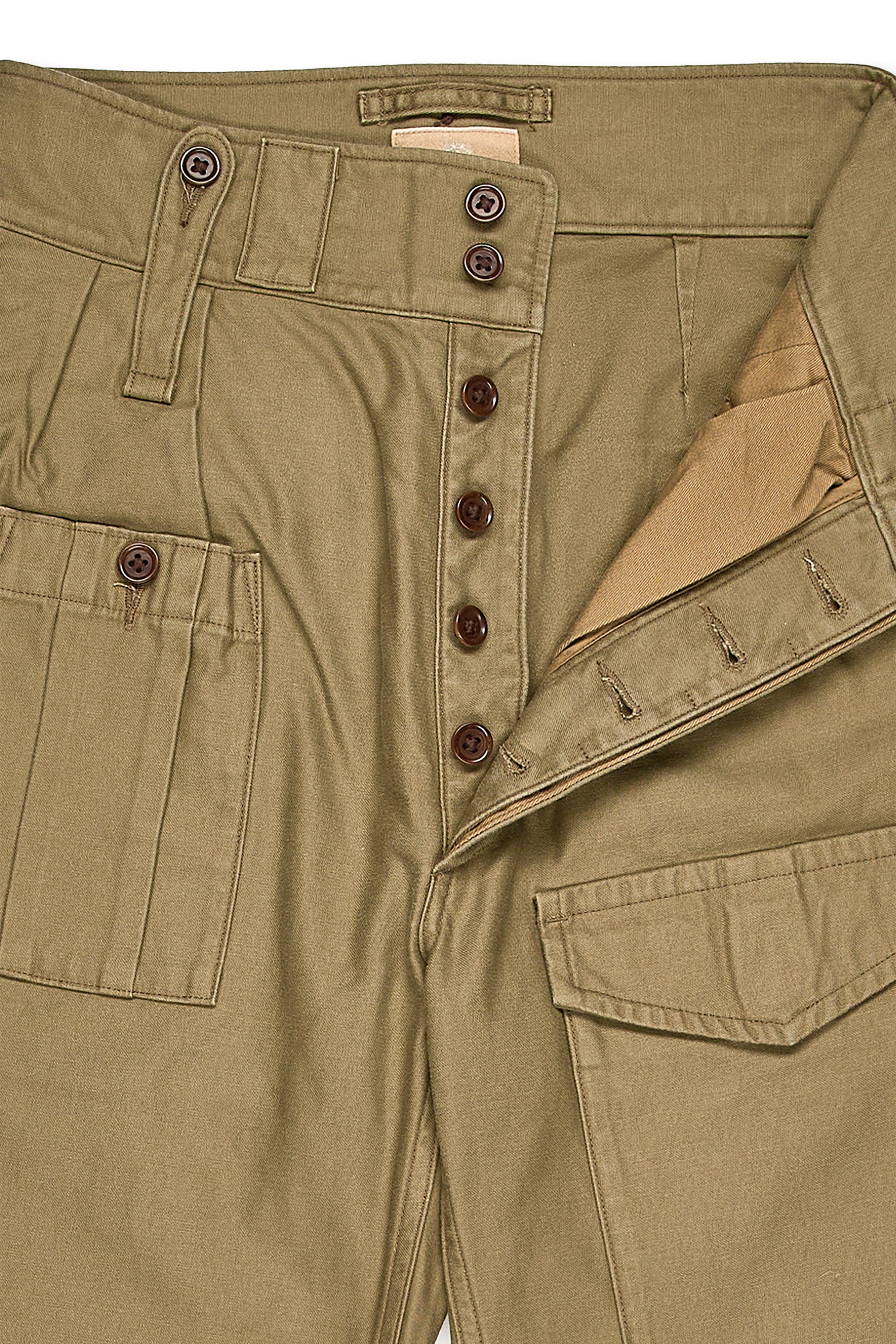 Nigel Cabourn Ladies Khaki Classic British Army Pants