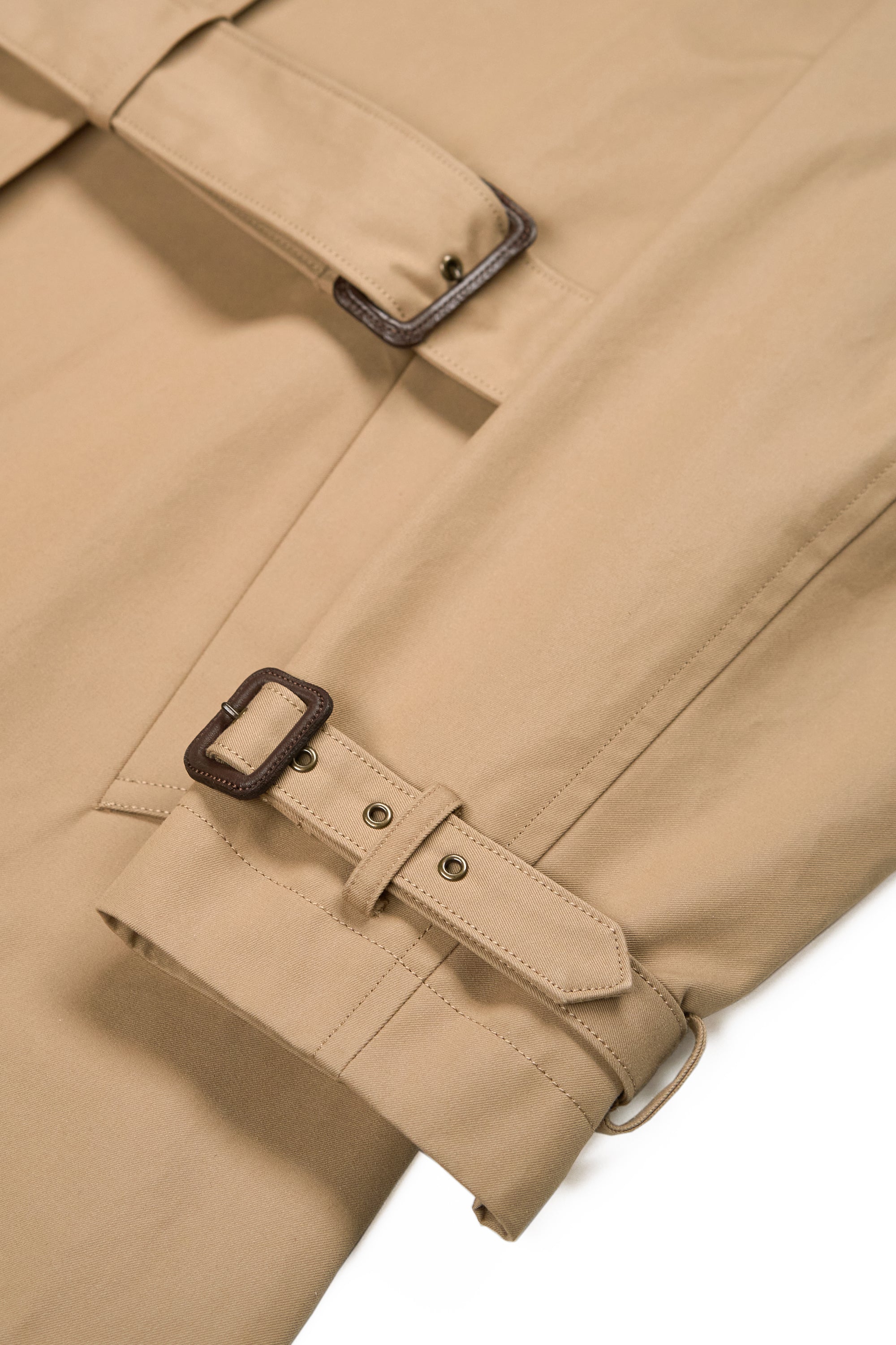 Nigel Cabourn Ladies Beige Classic Mac Coat