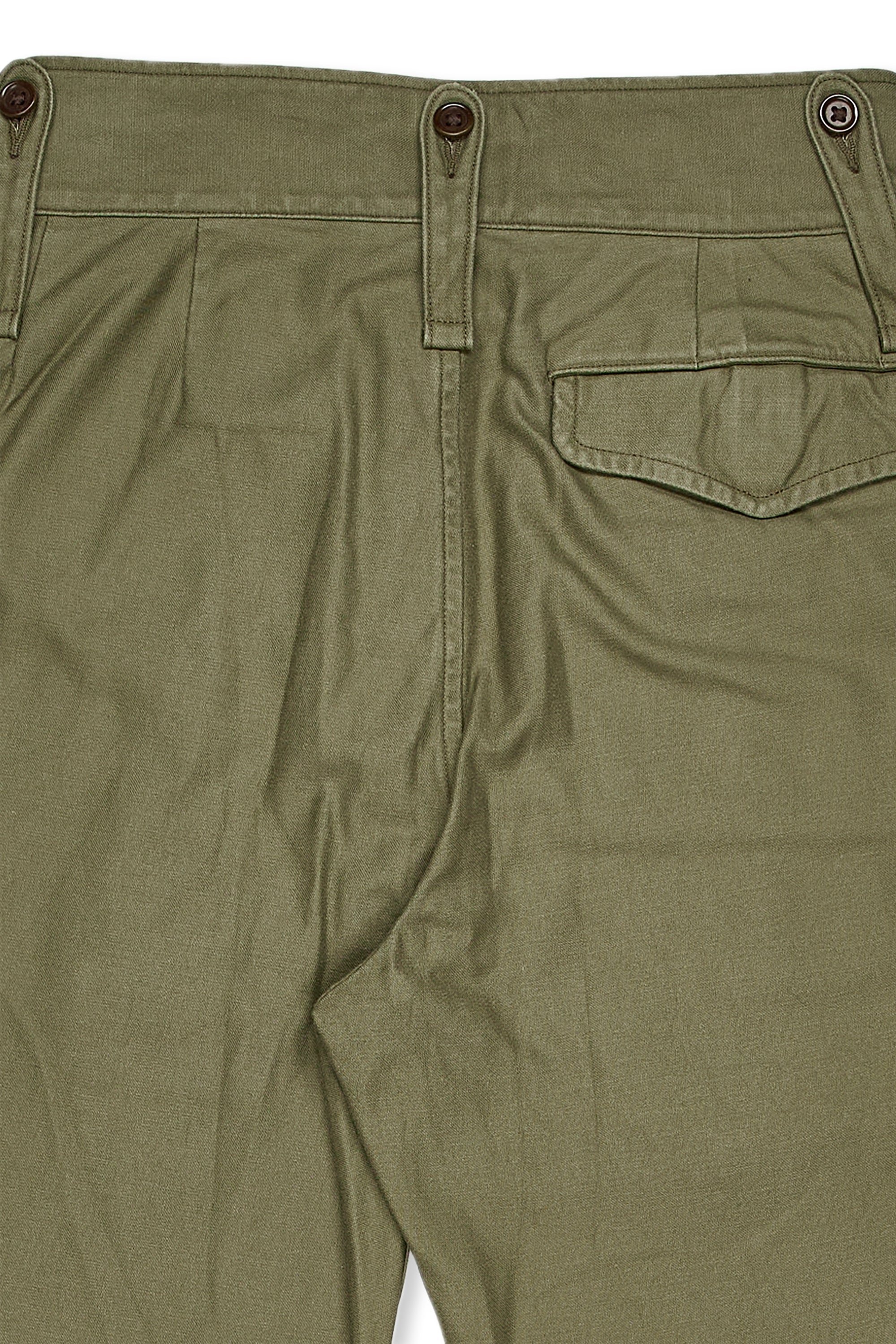 Nigel Cabourn Ladies Green Classic British Army Pants