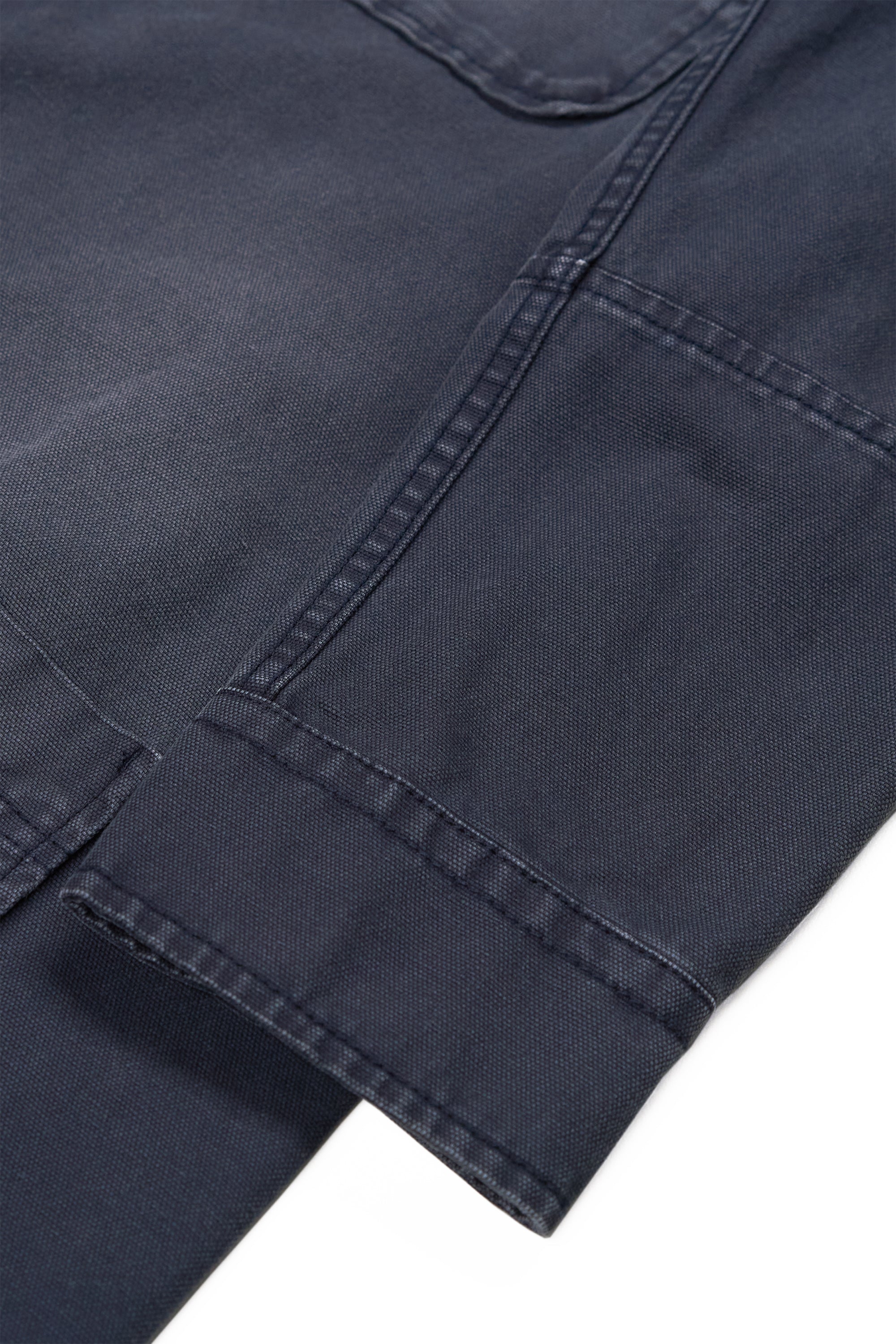Nigel Cabourn Ladies D-50 Dark Navy Canvas Long Jacket
