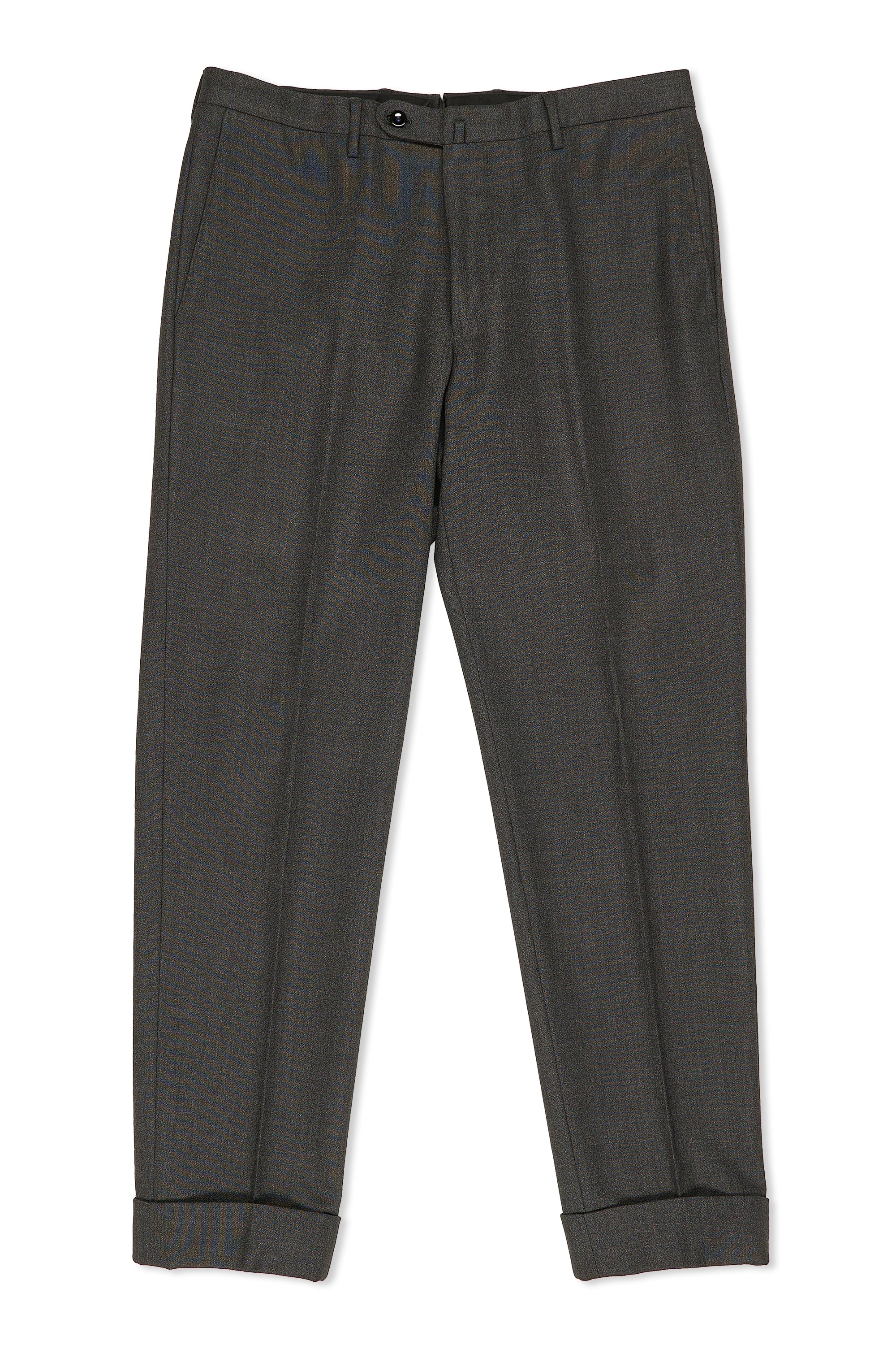 Ring Jacket Dark Grey Wool Suit