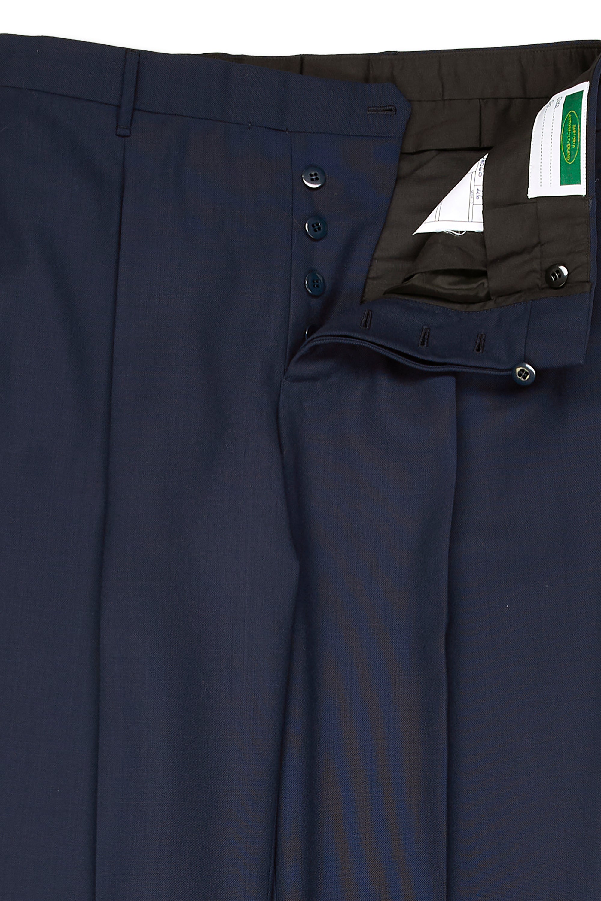 Liverano Navy 4 Ply Wool Suit