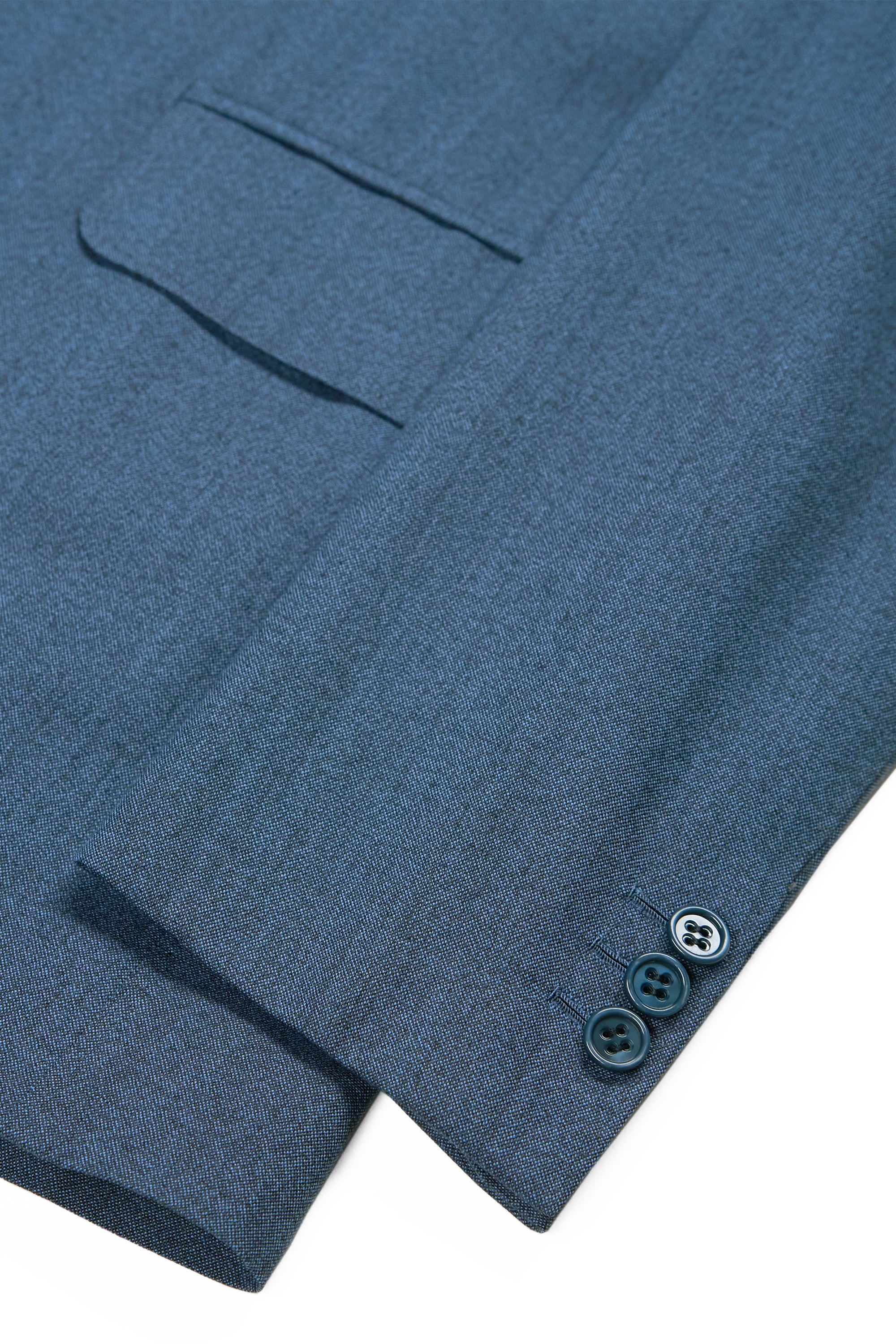 Camps De Luca Blue 3-Ply Summertime Cashmere Jacket with Hermes Silk Scarf Lining and Ambrosi Trousers Bespoke