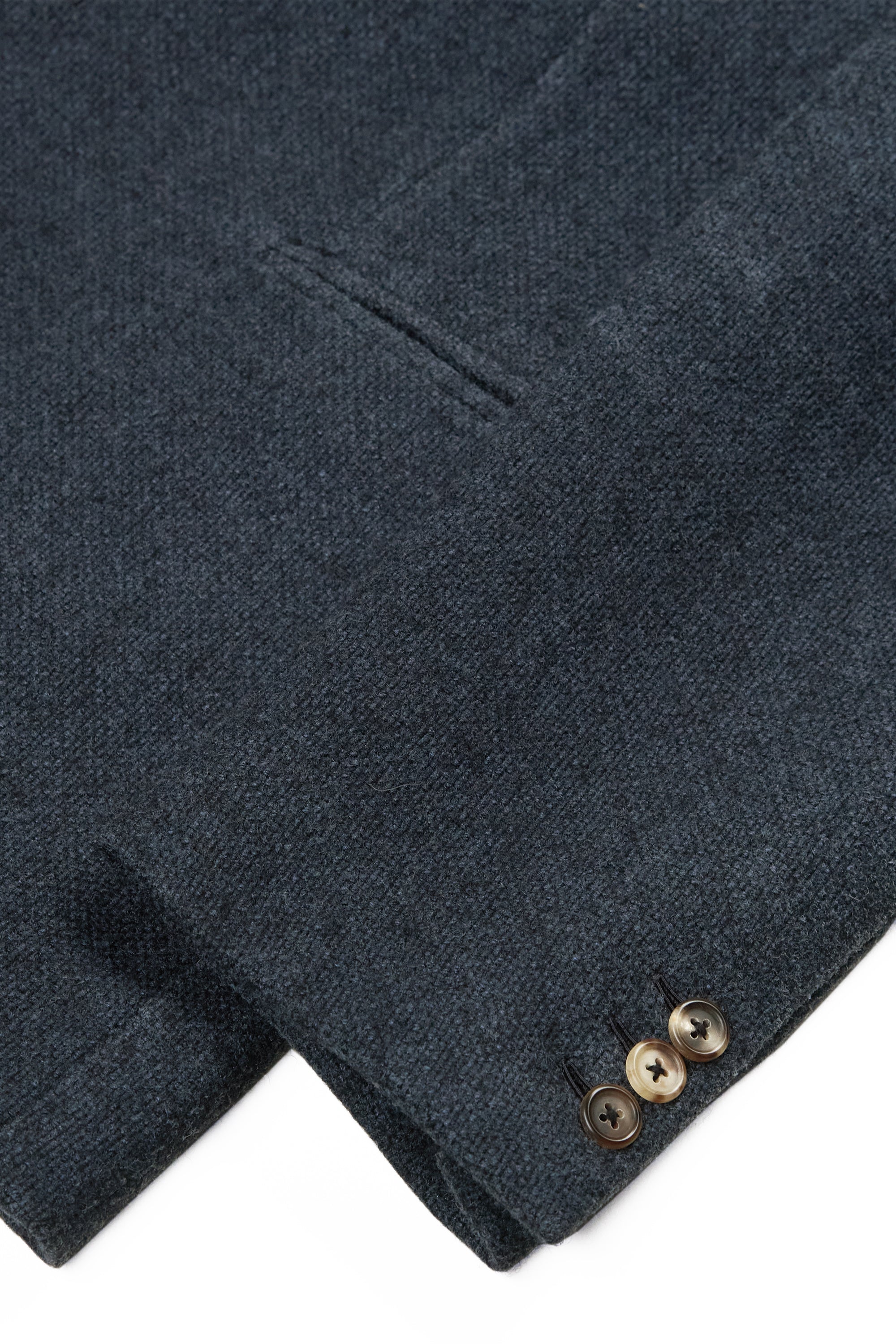 Orazio Luciano Blue Wool Tweed Sport Coat