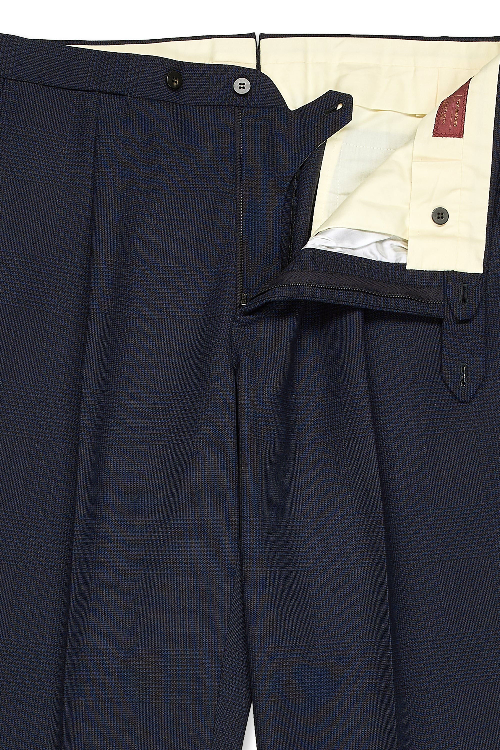 The Armoury Model 103 Blue/Navy Check Wool Suit