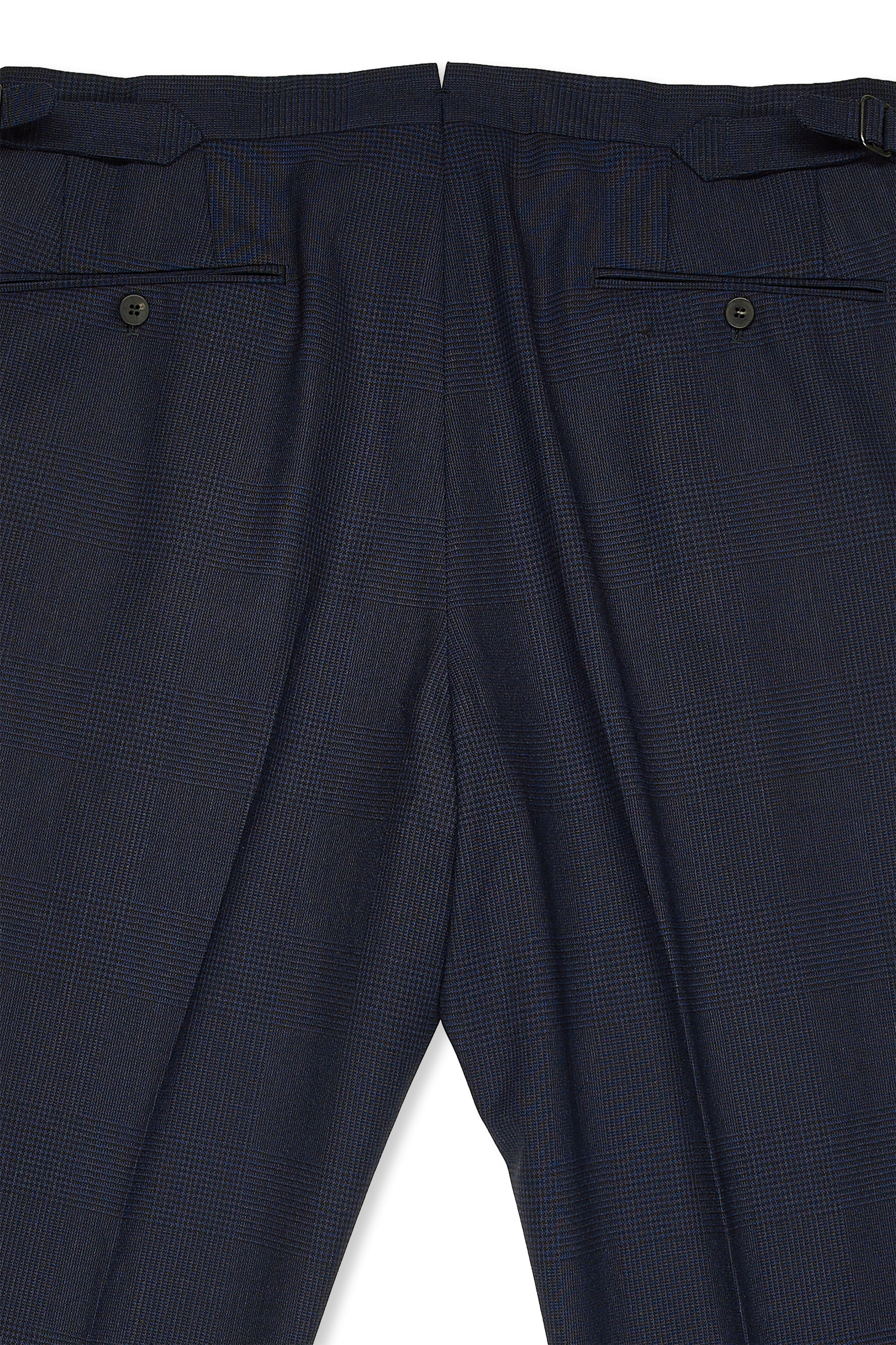 The Armoury Model 103 Blue/Navy Check Wool Suit