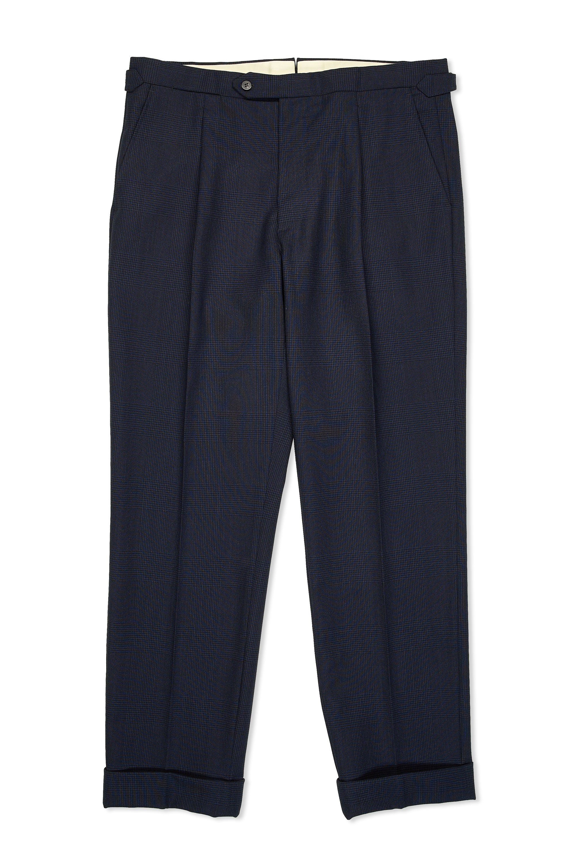 The Armoury Model 103 Blue/Navy Check Wool Suit