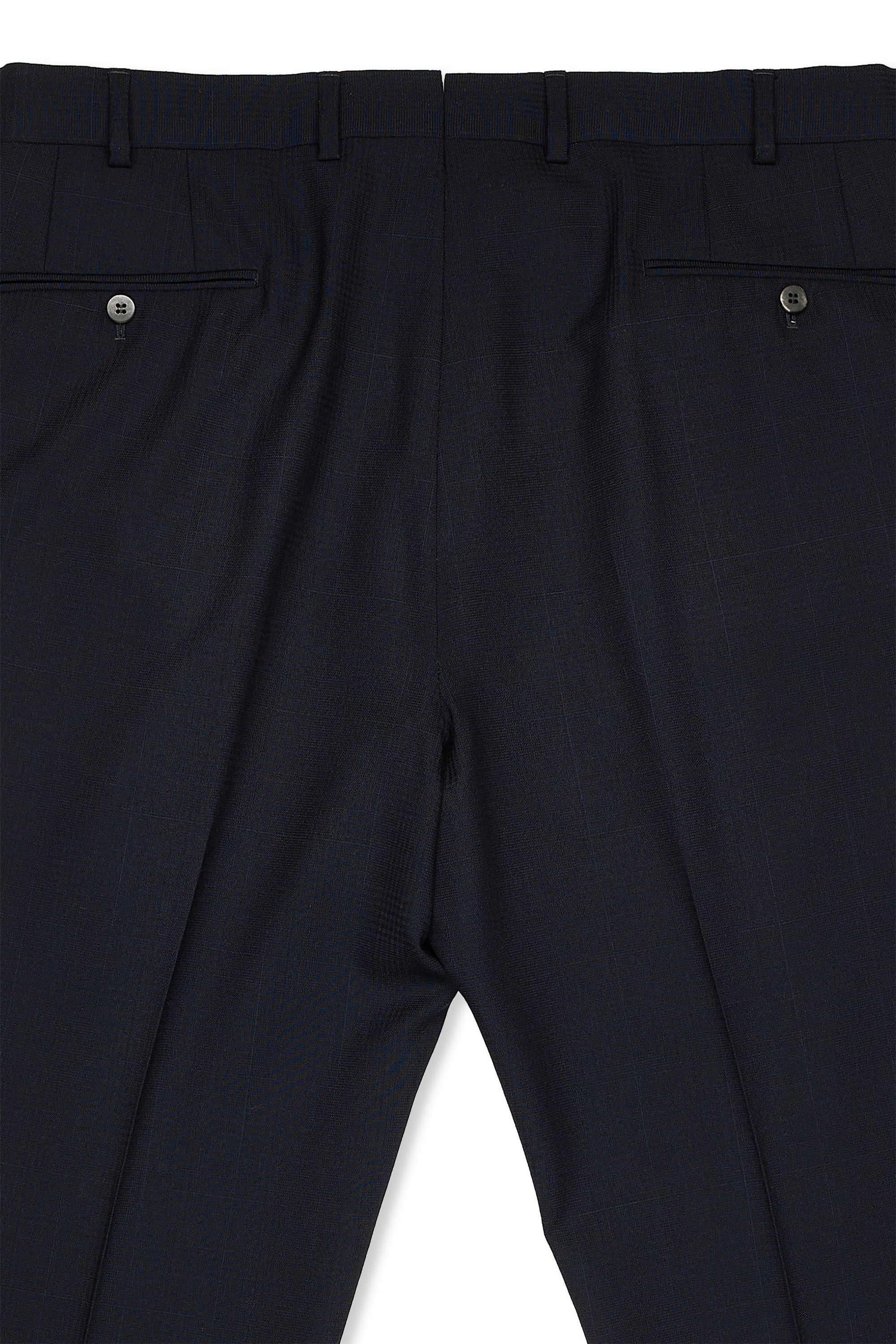 The Armoury Model 103 Navy Check Wool Suit