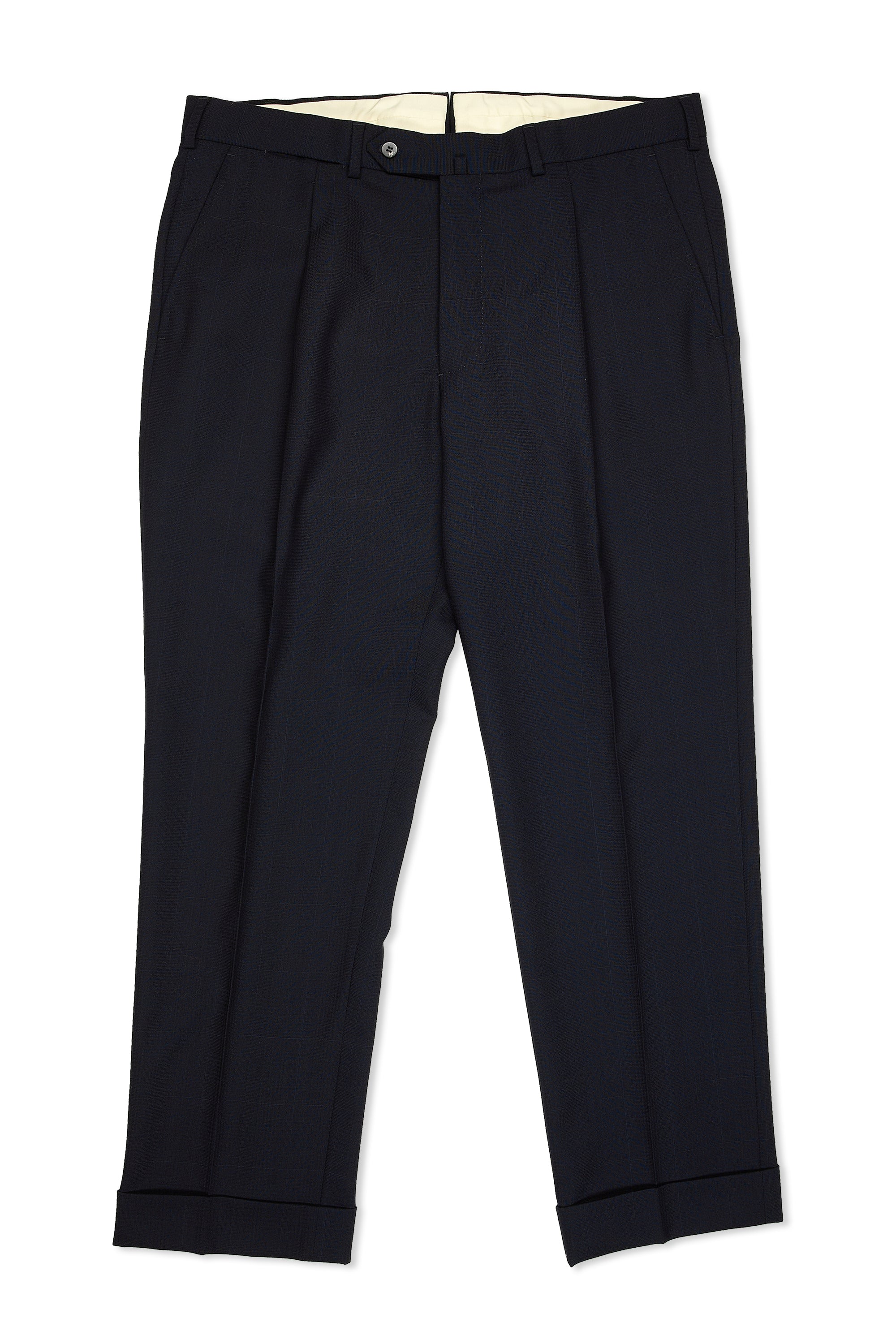 The Armoury Model 103 Navy Check Wool Suit
