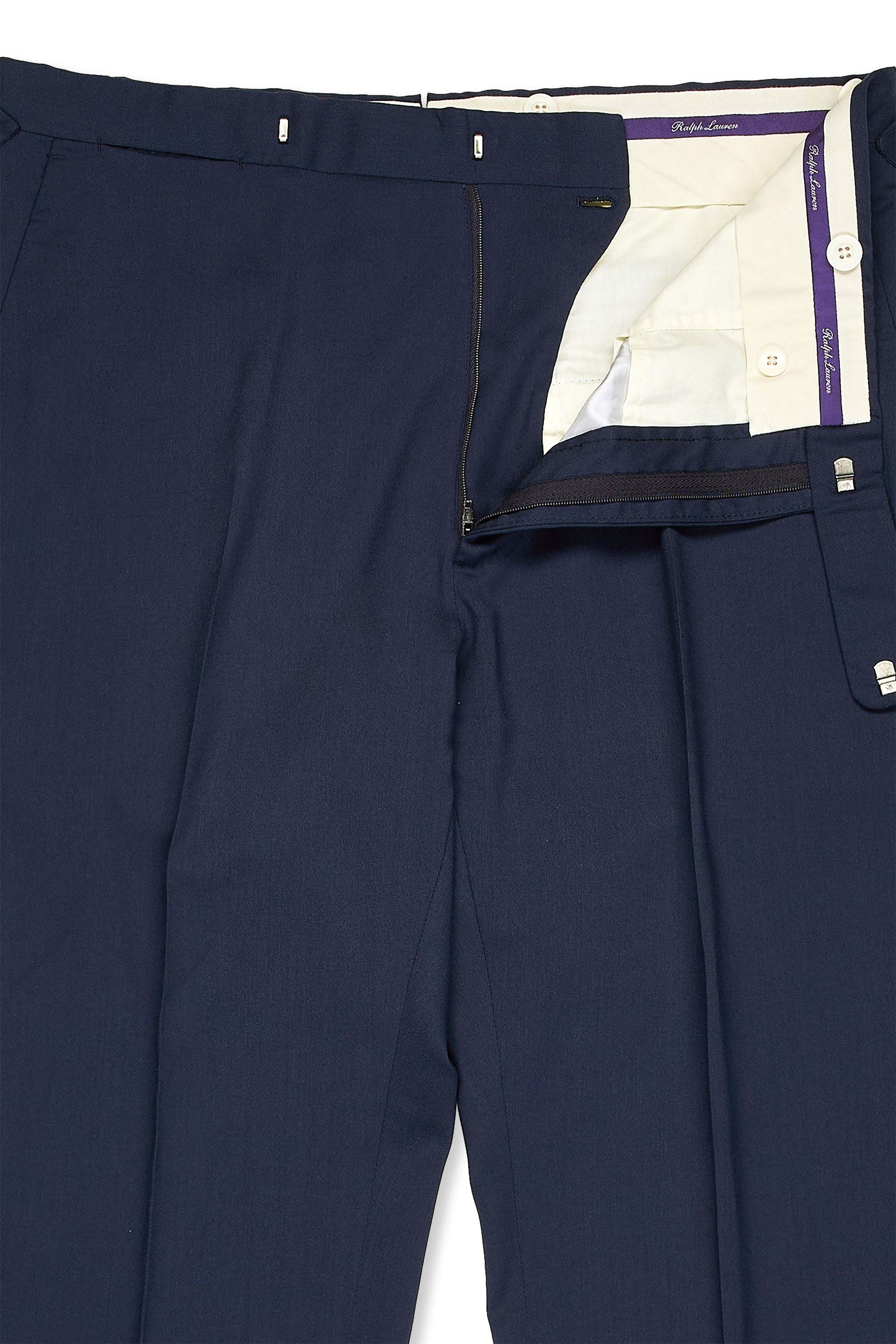 Ralph Lauren Purple Label Navy Wool Suit