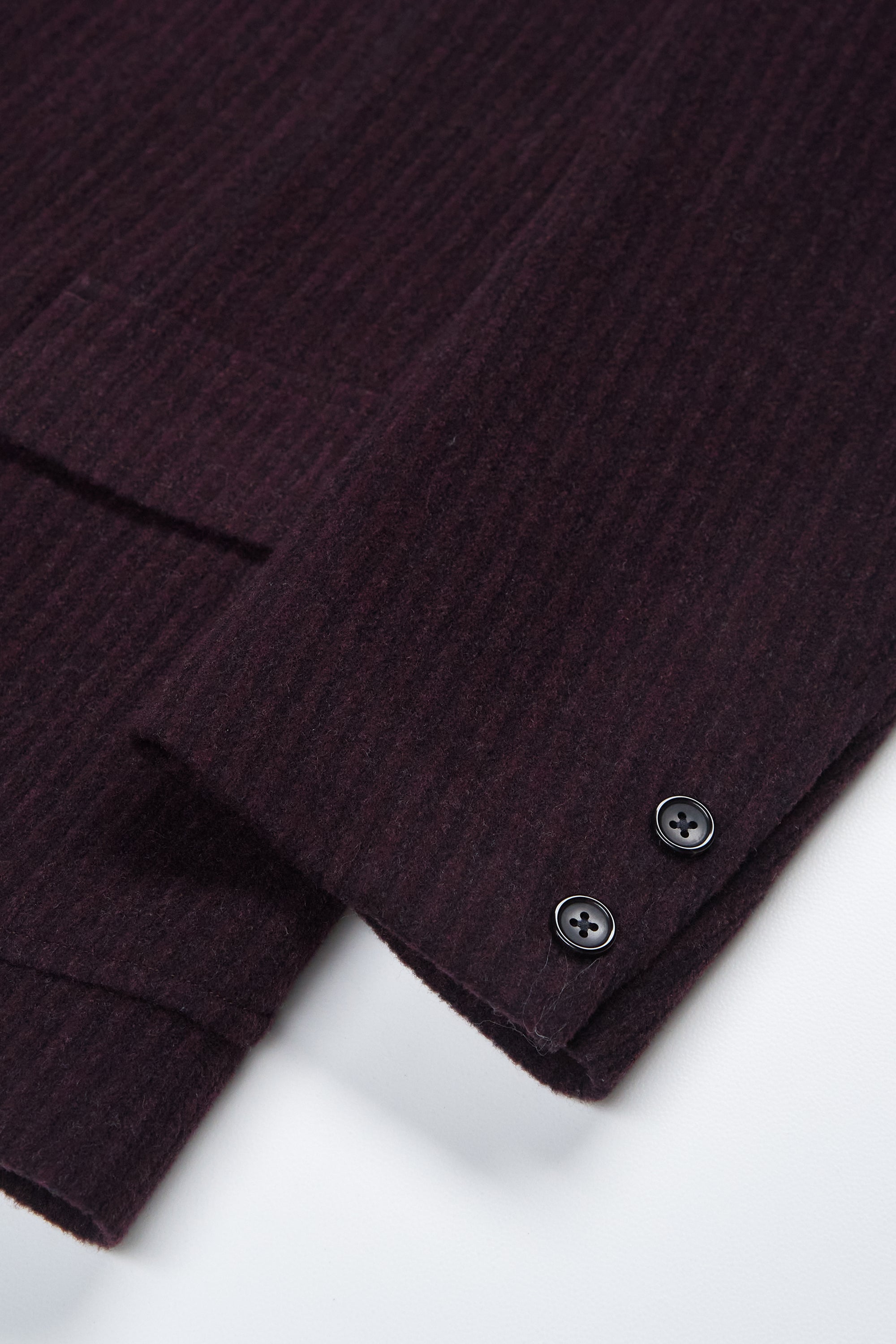Sarto Plum Wool Corduroy Sport Coat MTM