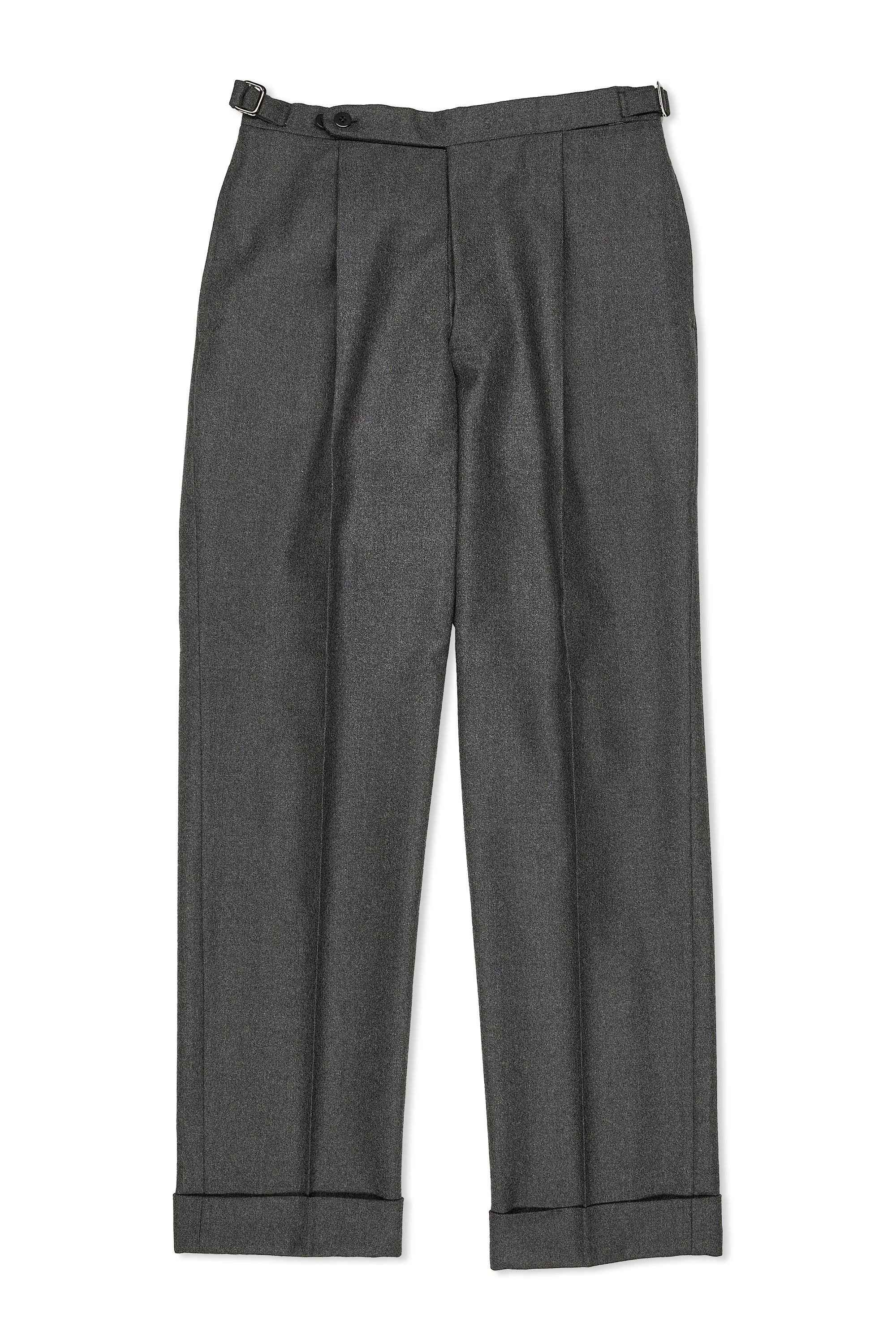 Liverano & Liverano Grey Flannel Wool 3 Piece Suit Bespoke