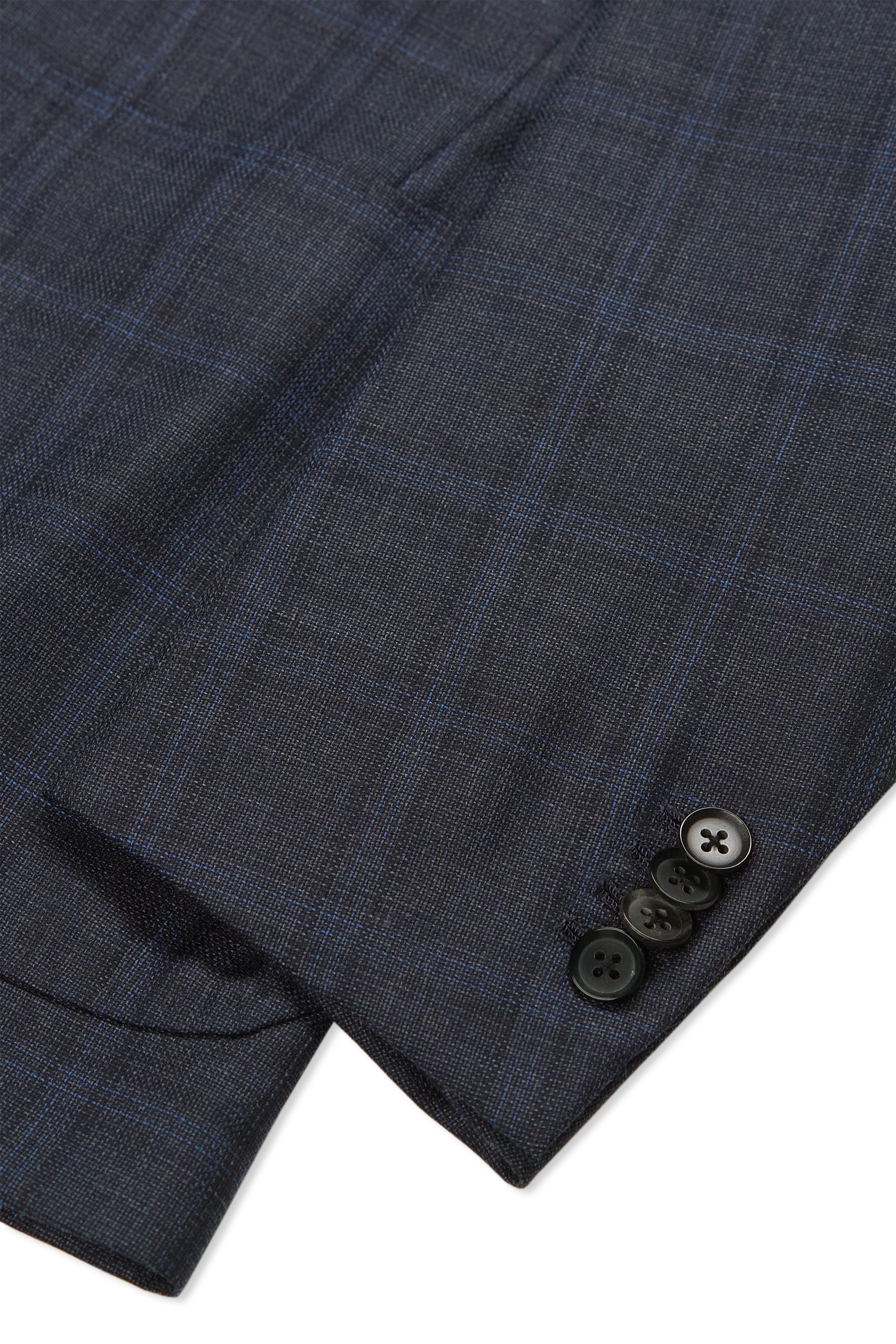 The Armoury Model 15 Navy Wool Check Sport Coat