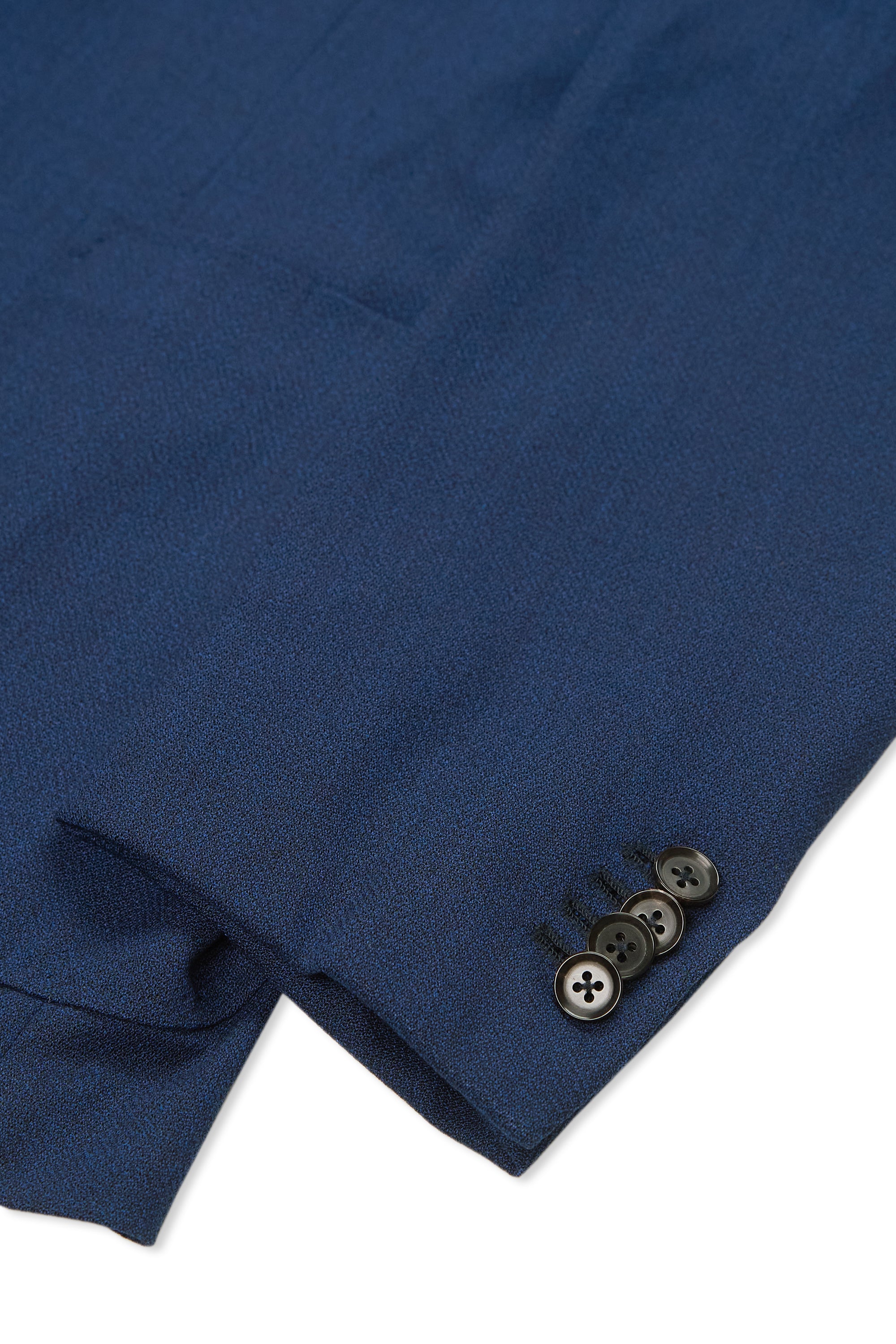The Armoury Model 3 Blue Zegna Fine Woollen Wool Hopsack Sport Coat
