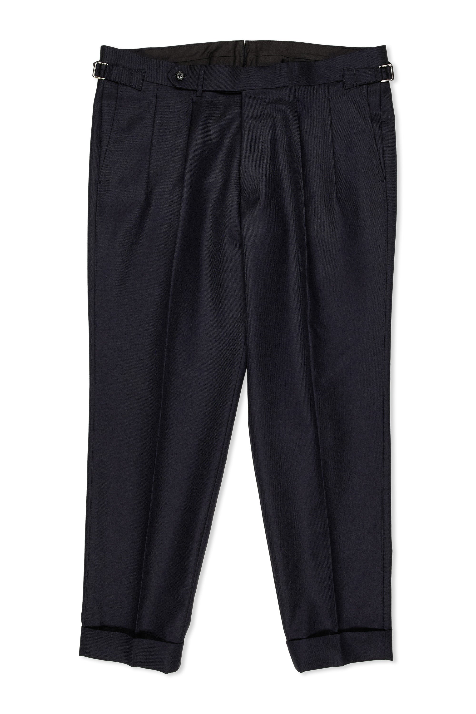 Andrea Seoul H Grade Navy Wool Double Breasted Suit