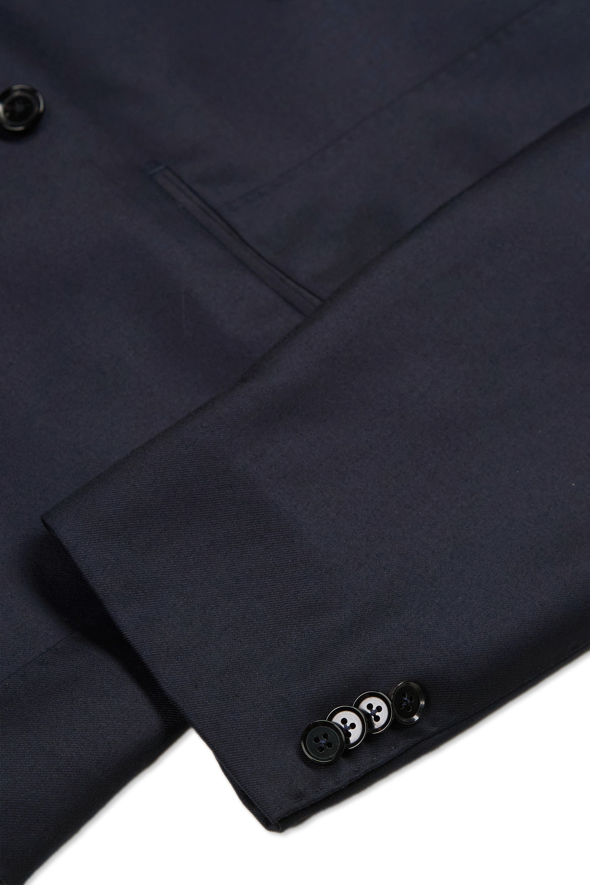 Andrea Seoul H Grade Navy Wool Double Breasted Suit