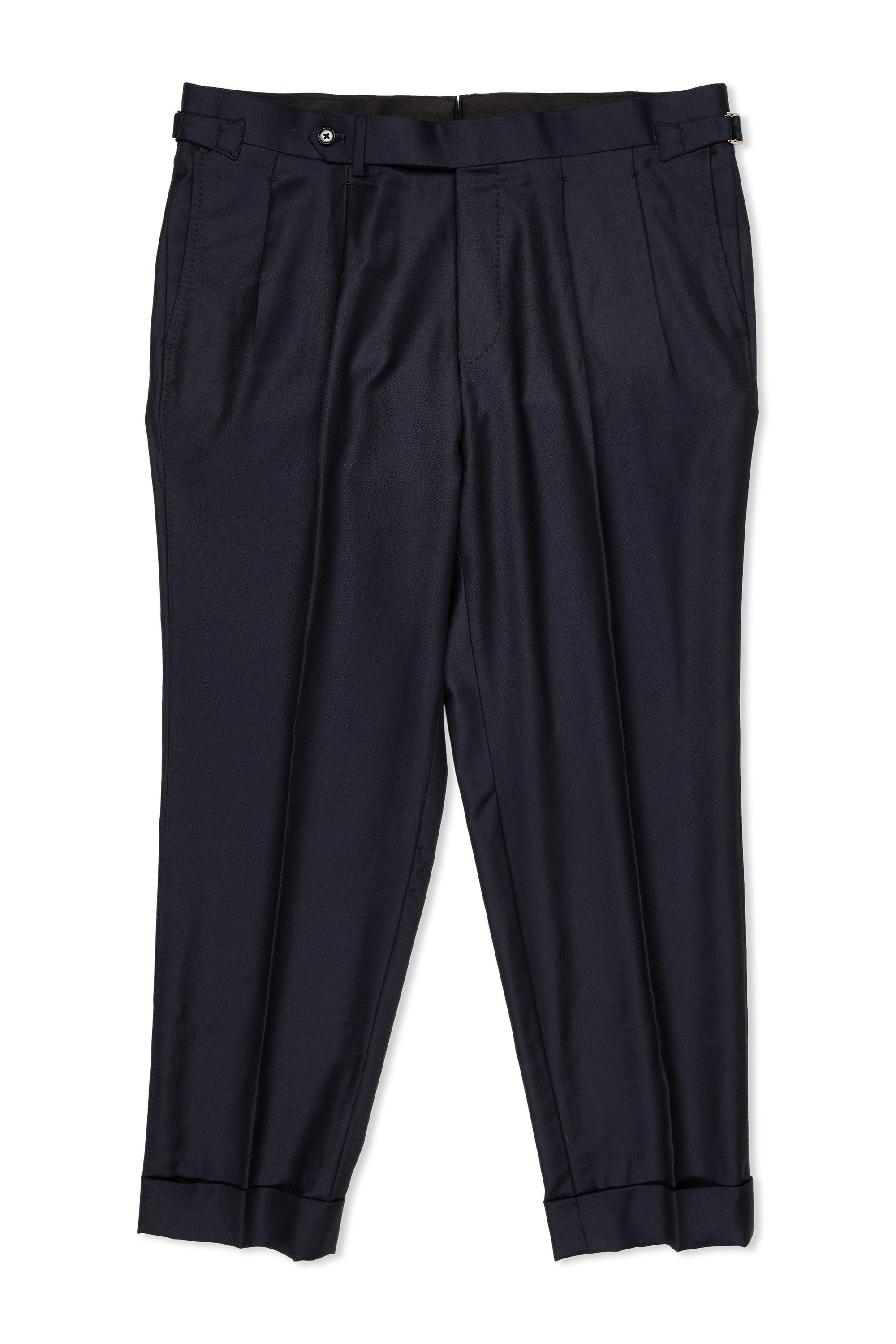 Andrea Seoul H Grade Navy Wool Double Breasted Suit