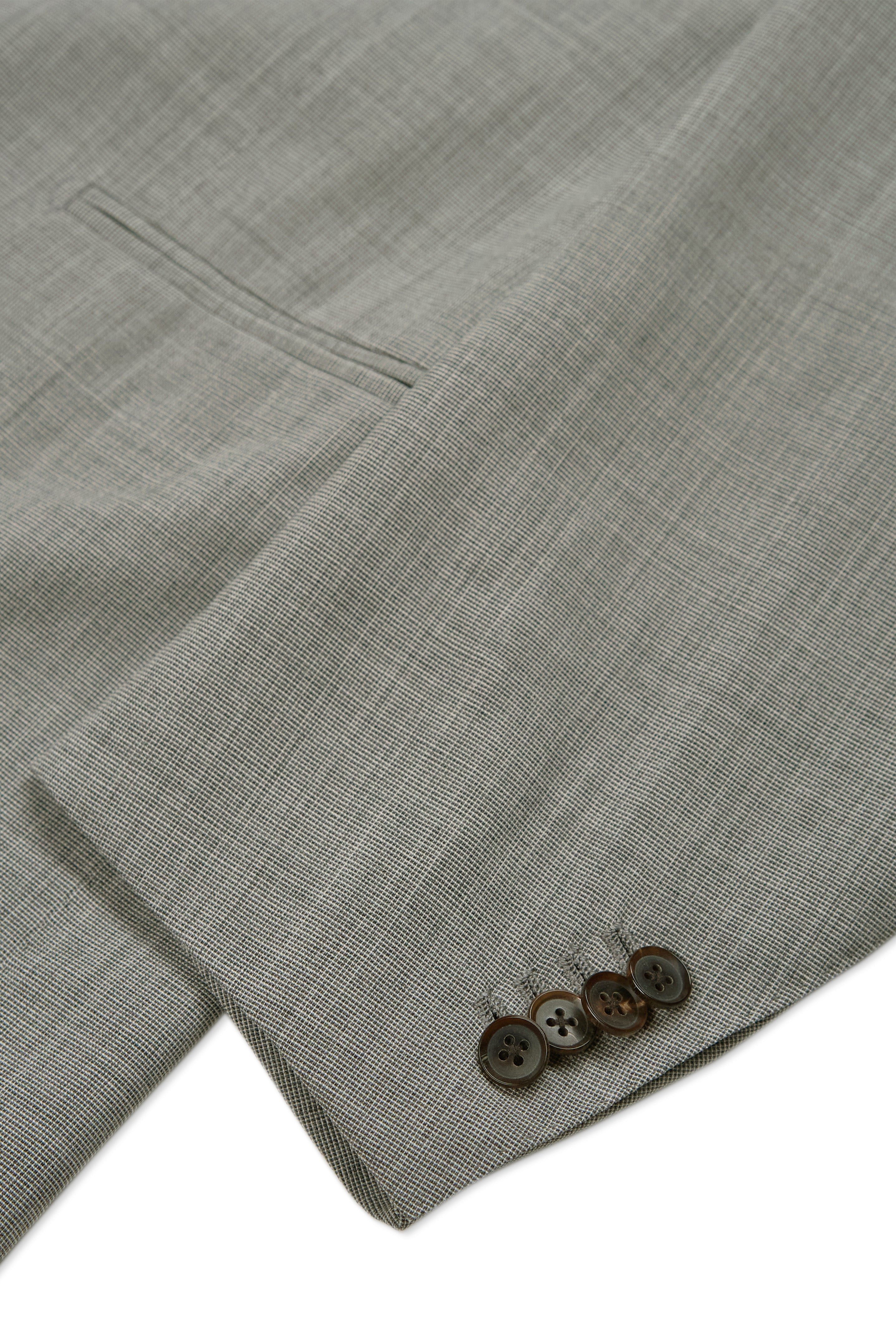 The Armoury by Ring Jacket Model 3 Light Grey Wool Suit MTO