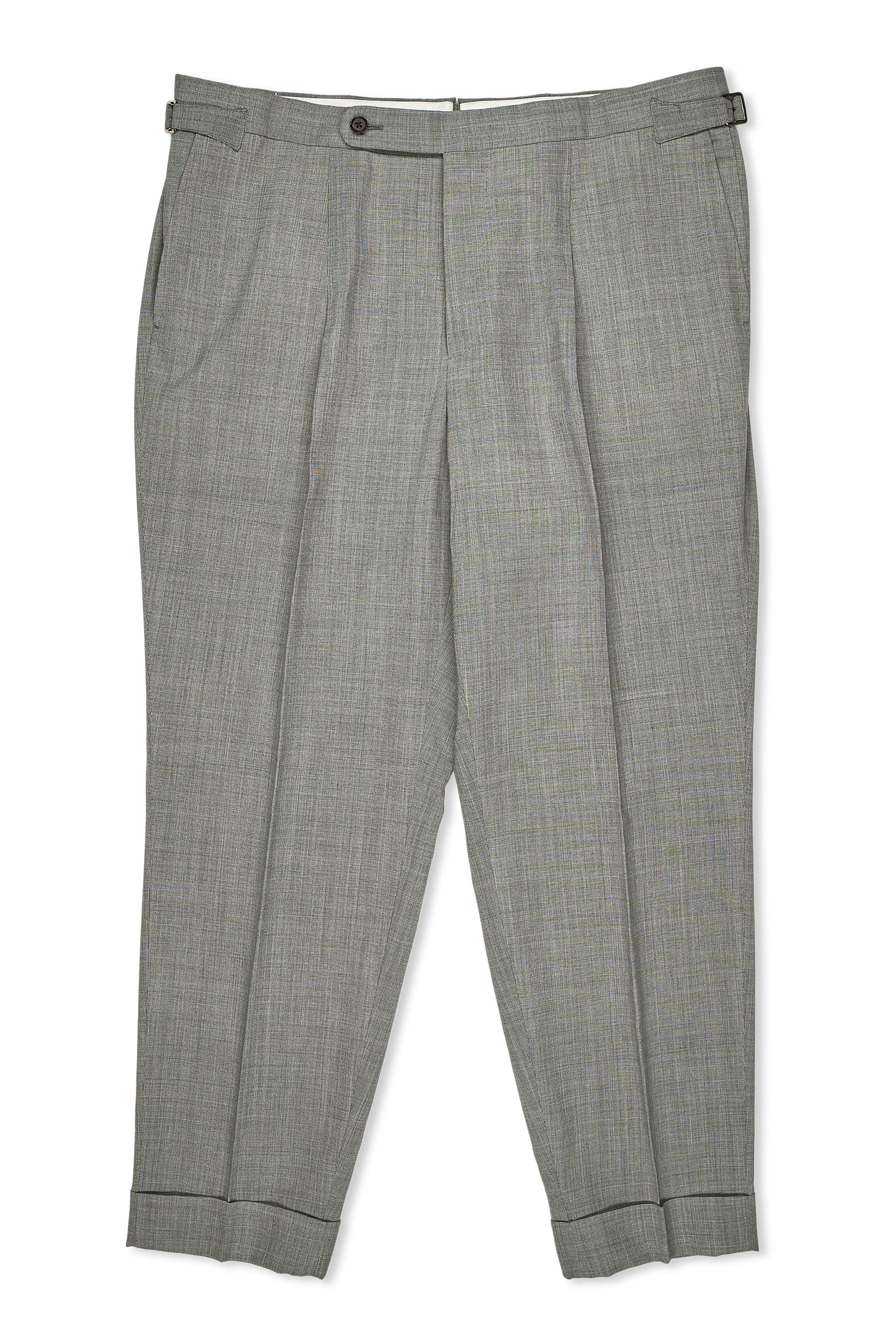 The Armoury by Ring Jacket Model 3 Light Grey Wool Suit MTO