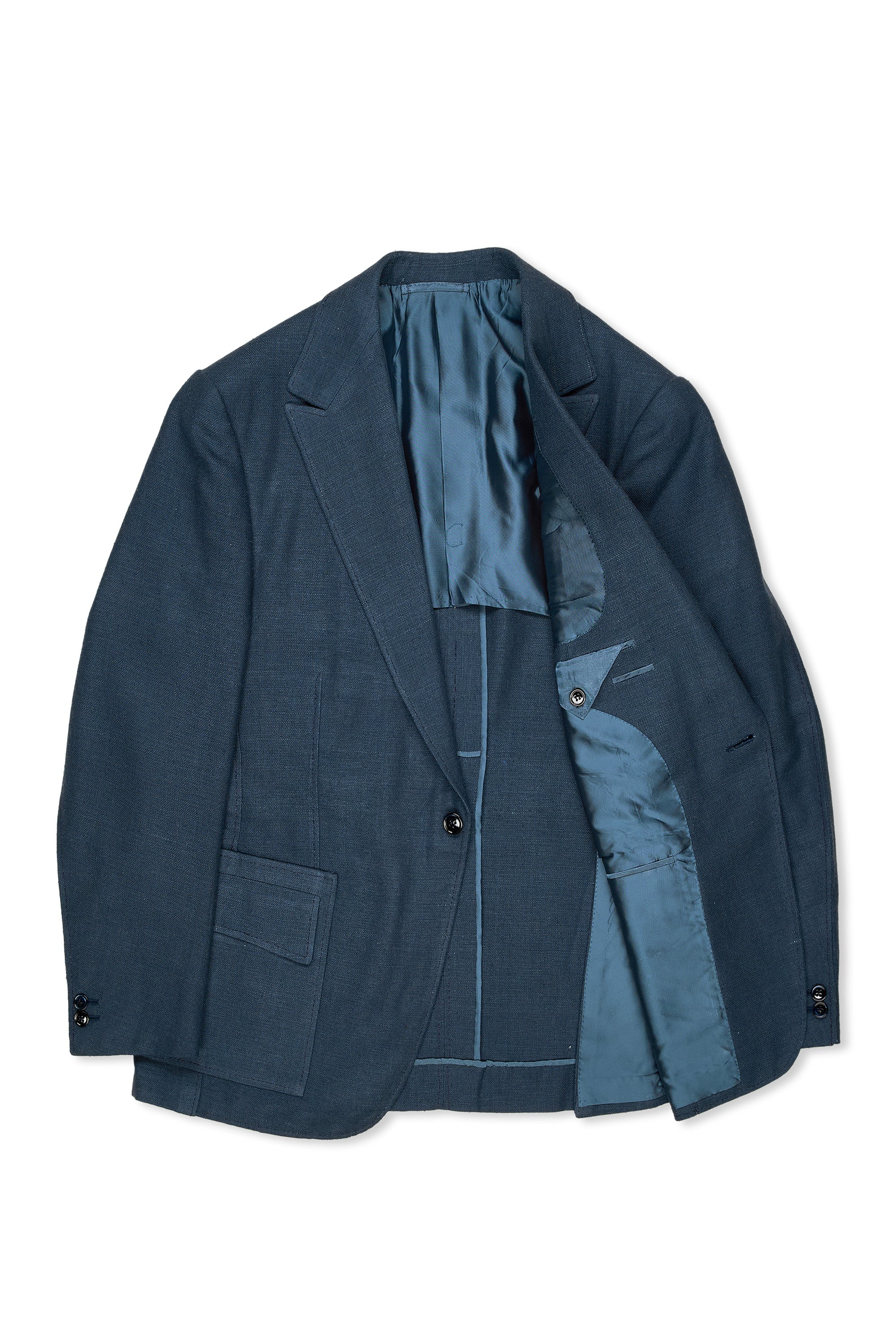 Cifonelli Teal Silk/Wool Sport Coat Bespoke
