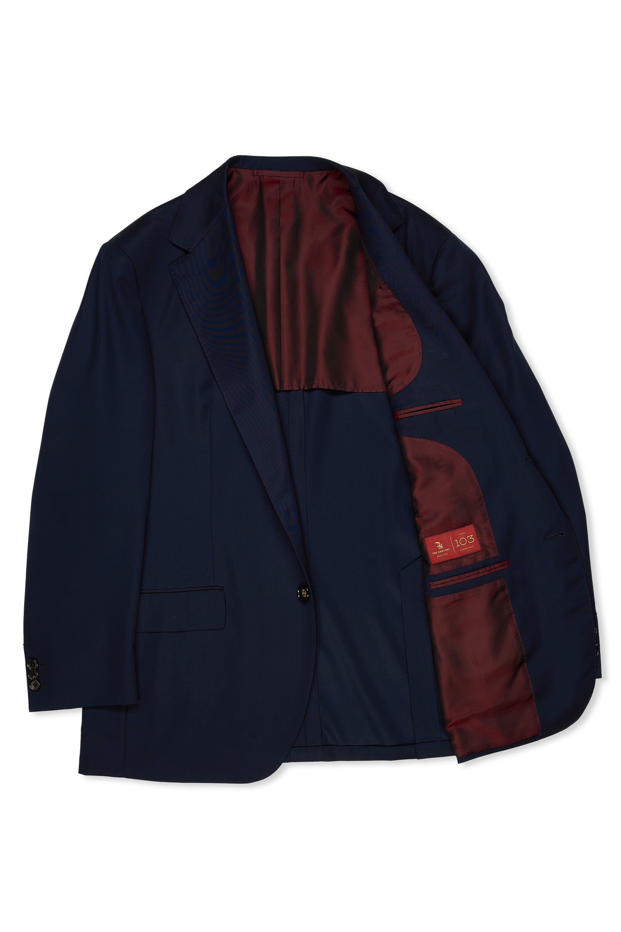 The Armoury Model 103 Navy Wool Suit