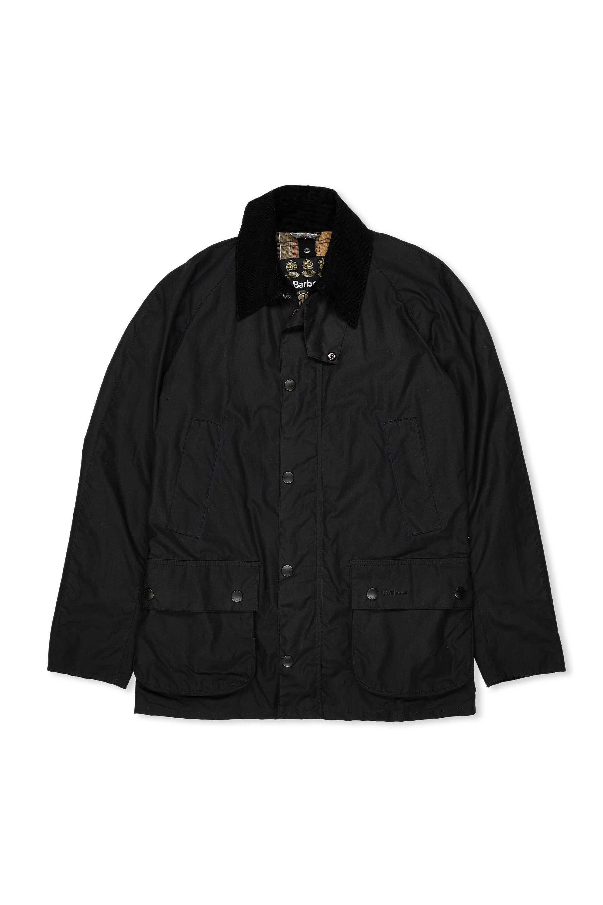Barbour Black SL Bedale Waxed Cotton Jacket