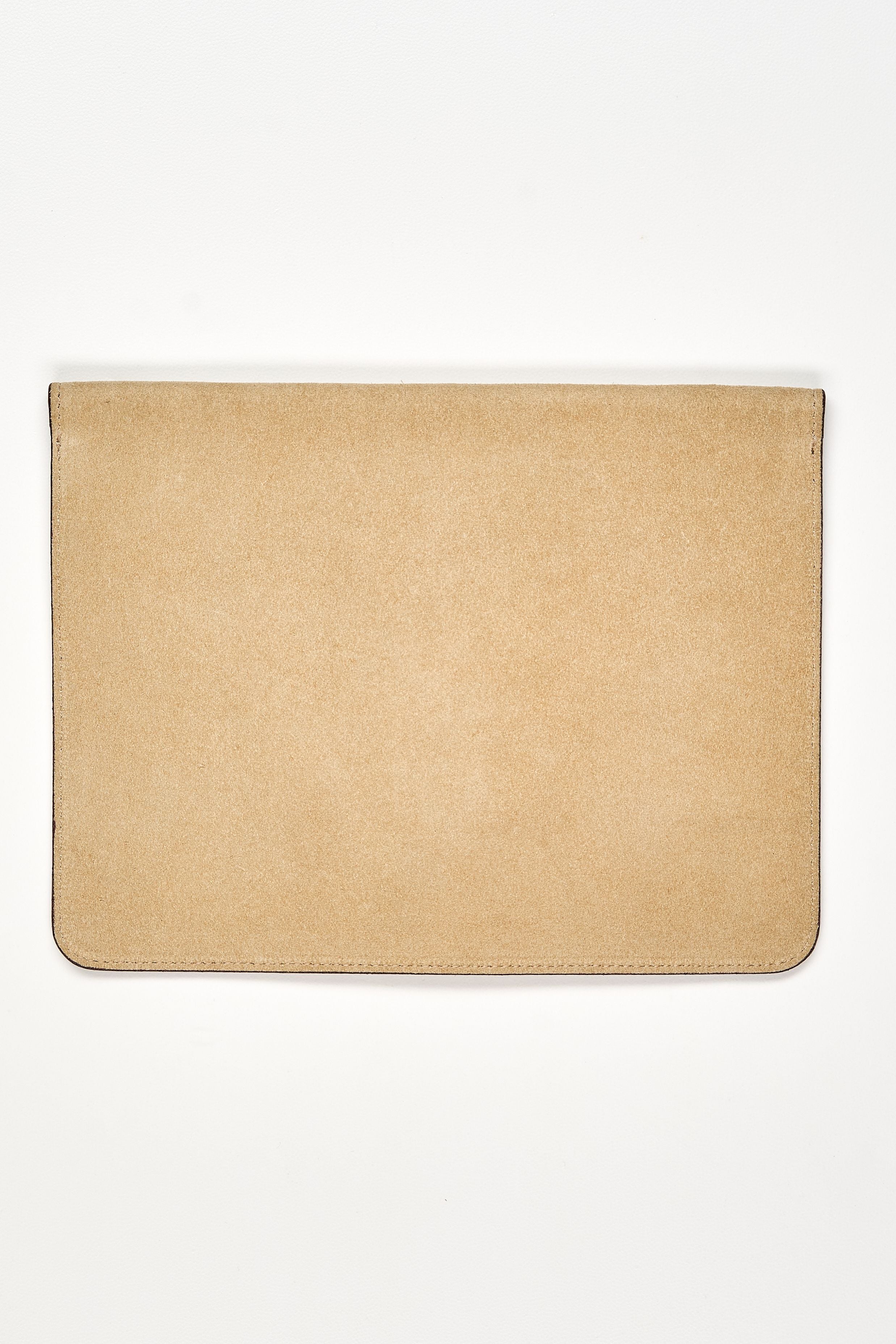 Frank Clegg Sand Suede Case
