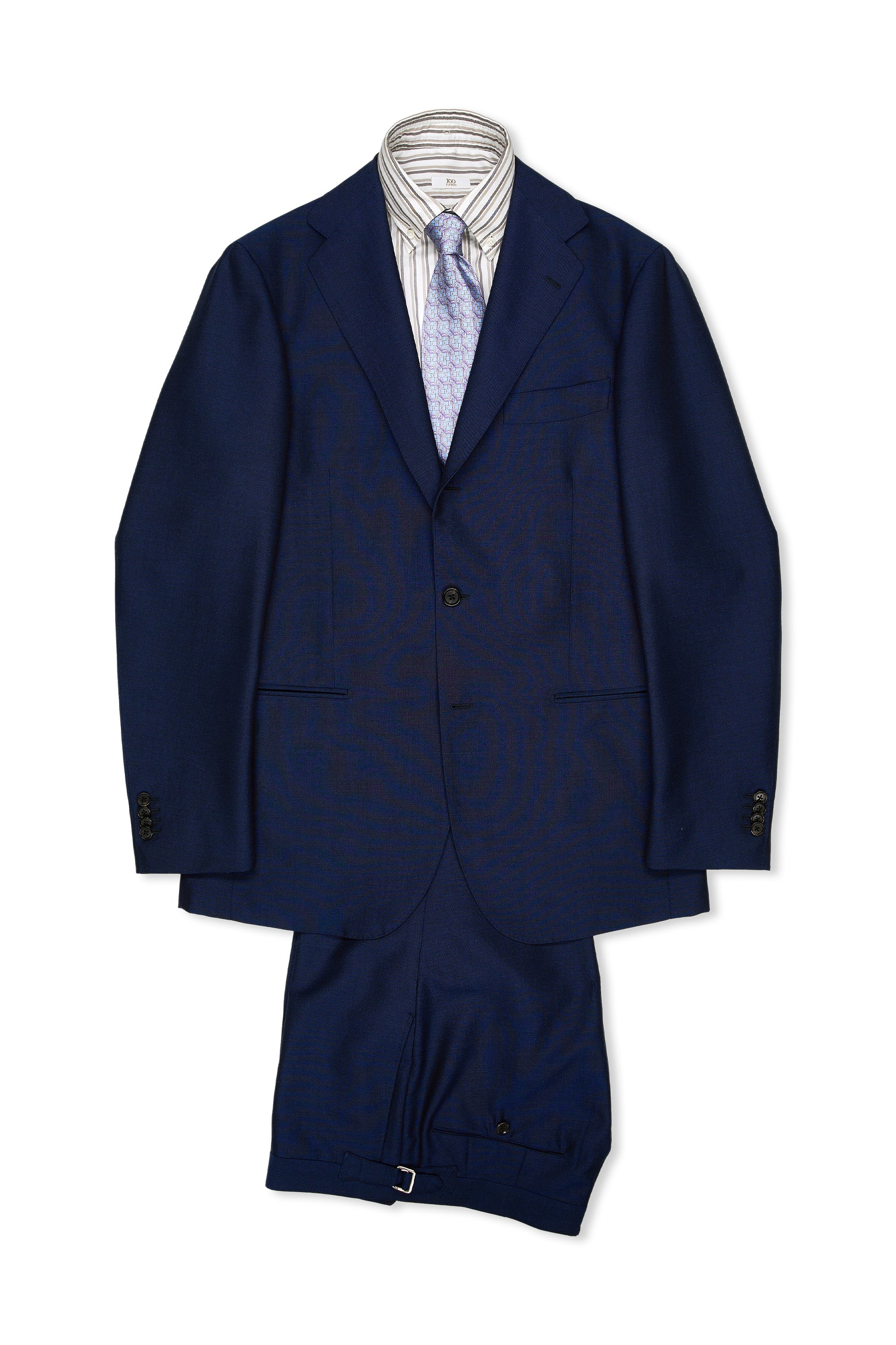 Ring Jacket Meister Navy Wool/Mohair Suit MTO
