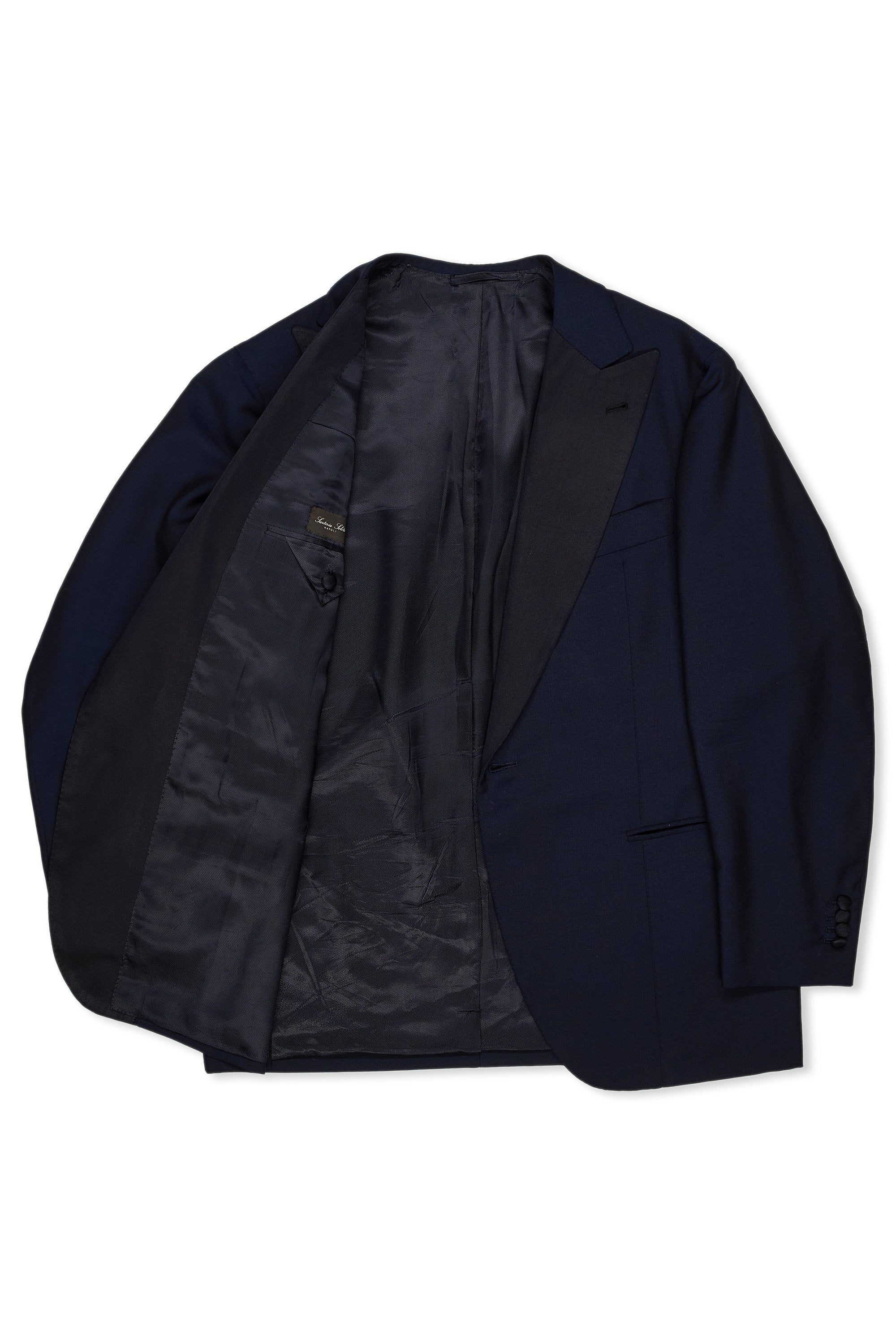 Sartoria Solito Navy Wool/Mohair Tuxedo